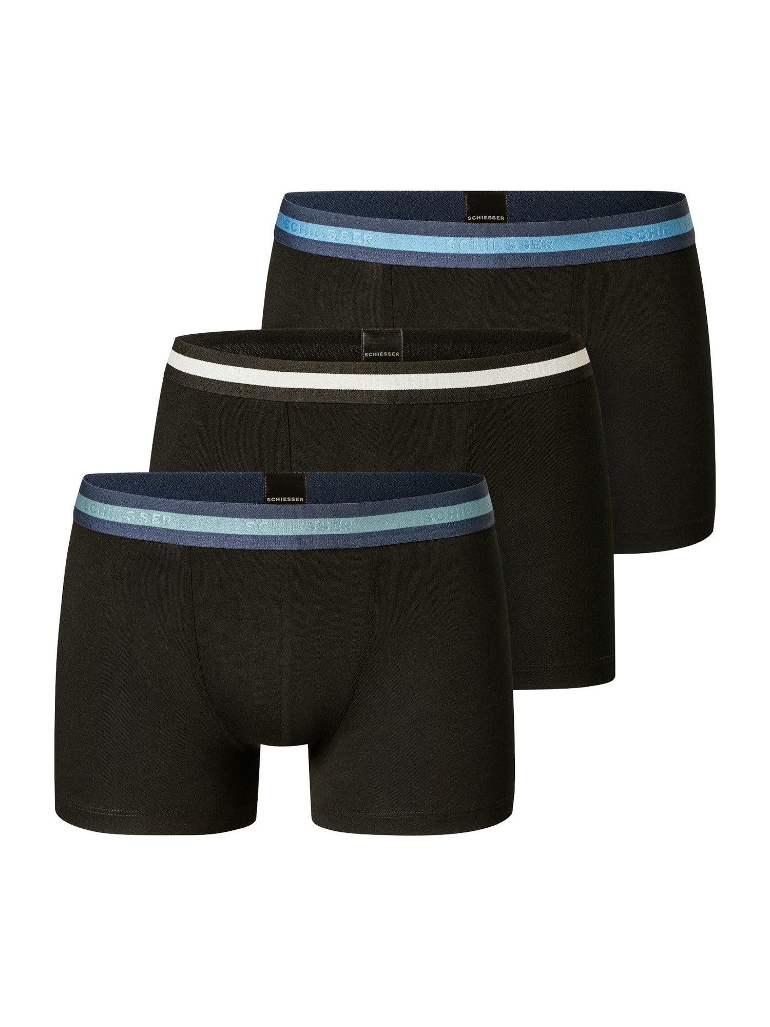 Schiesser Trunk 955 (3-St) unterhose männer boxershort