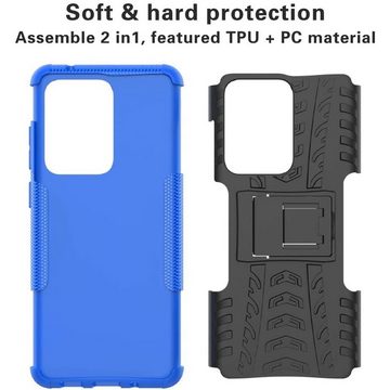 CoolGadget Handyhülle Outdoor Case Hybrid Cover für Samsung Galaxy S20 Ultra 6,9 Zoll, Schutzhülle extrem robust Handy Case für Samsung S20 Ultra Hülle