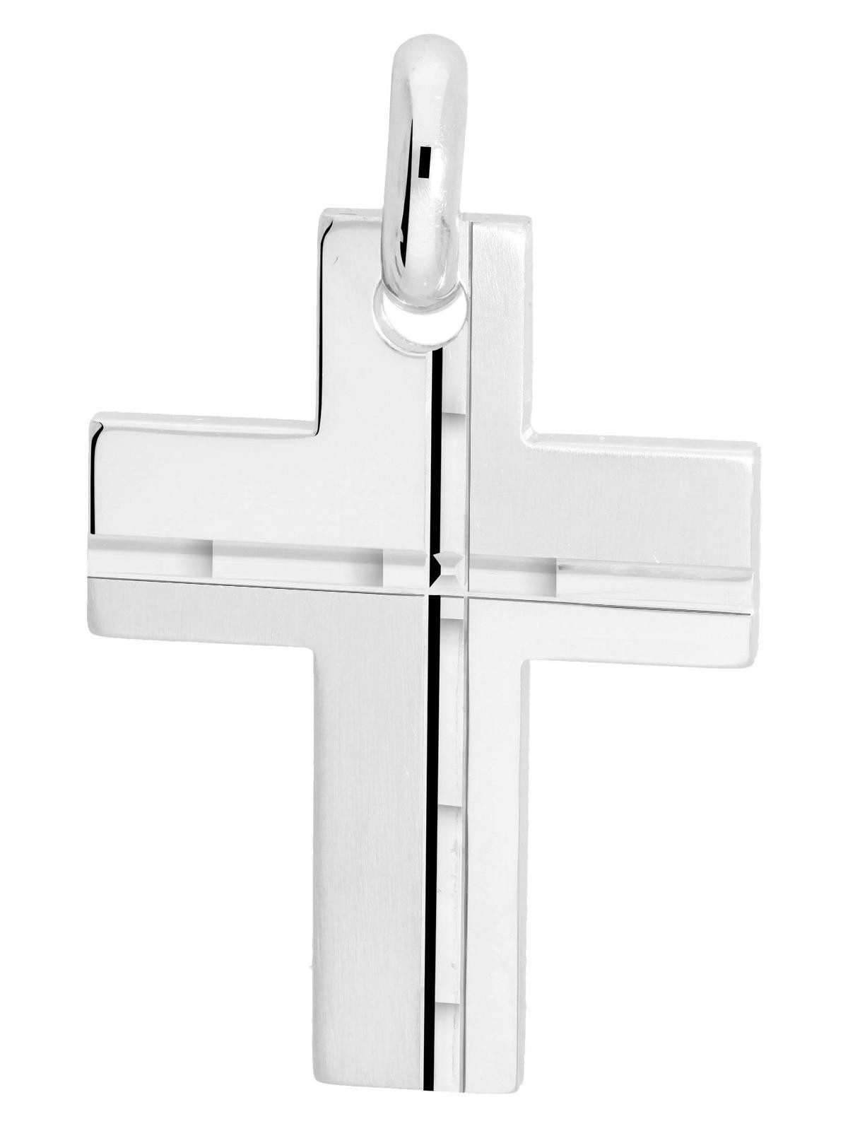 Kreuzanhänger Herren & Jungen Kreuz Anhänger Silber 925 Groß Silberkreuz - Your Lord