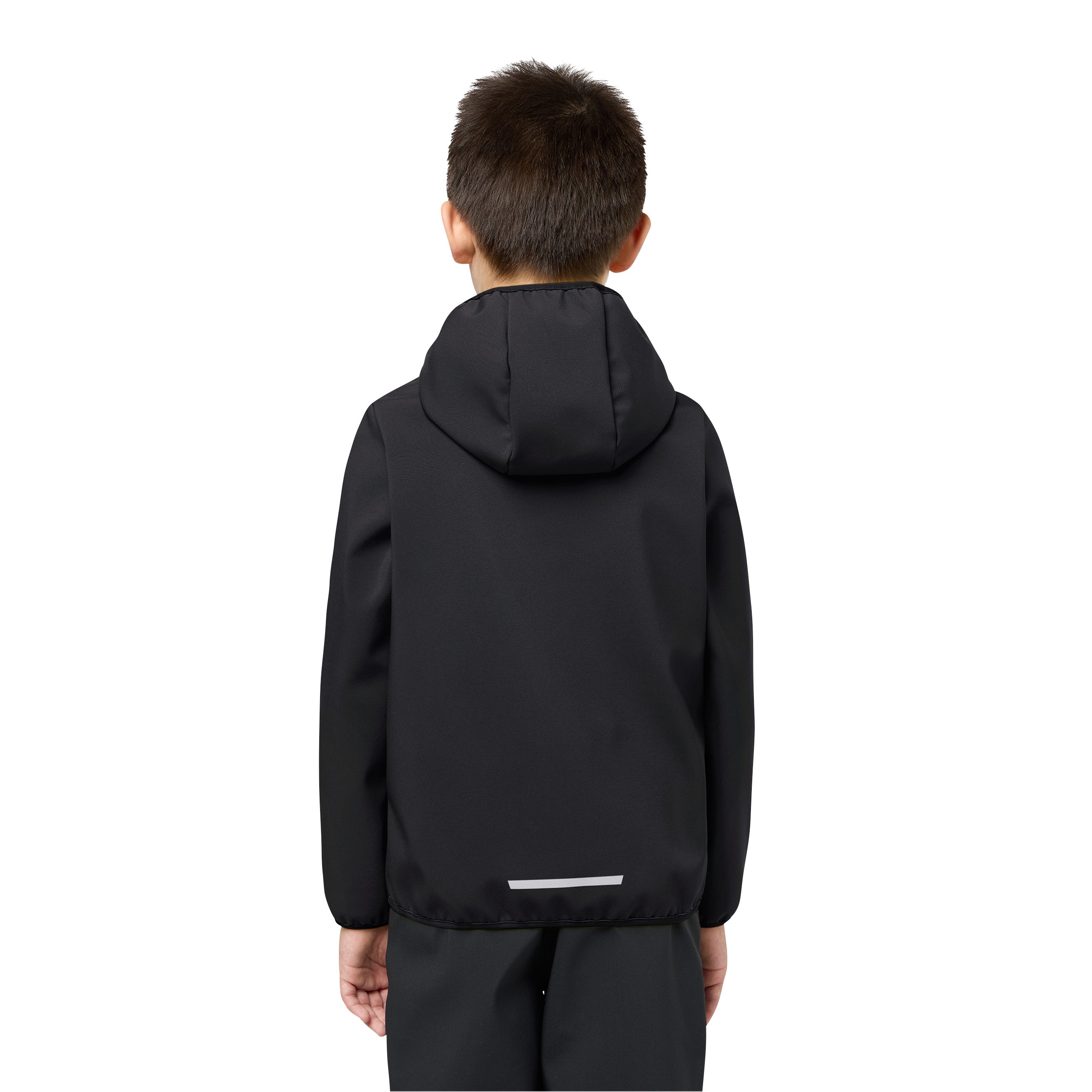 Jack Wolfskin Softshelljacke FOURWINDS JACKET KIDS mit Windschutzblende und Kinnschutz, wasserabweisend, windabweisend