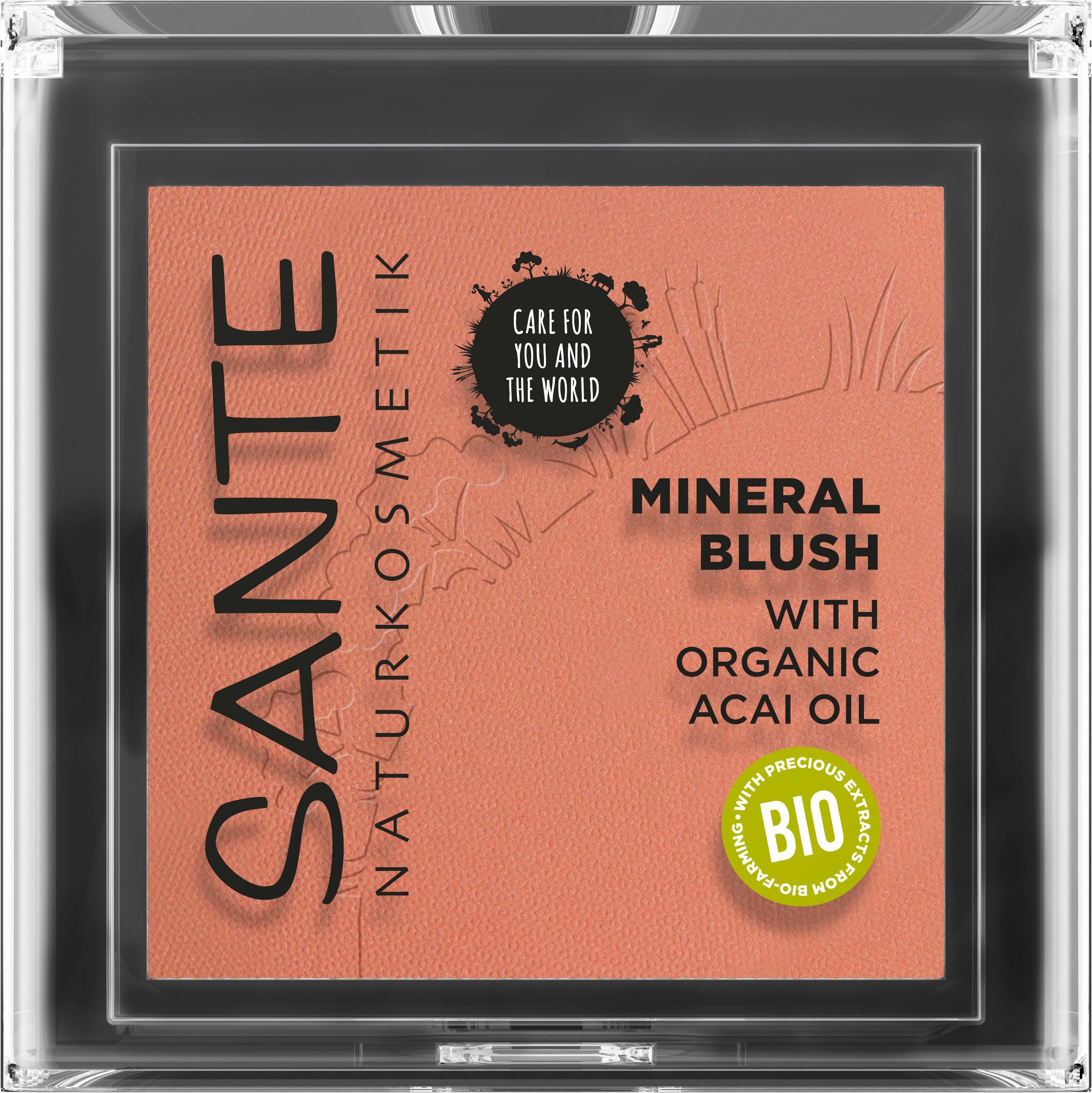 SANTE Coral Rouge Bronze Sante Mineral Blush 02