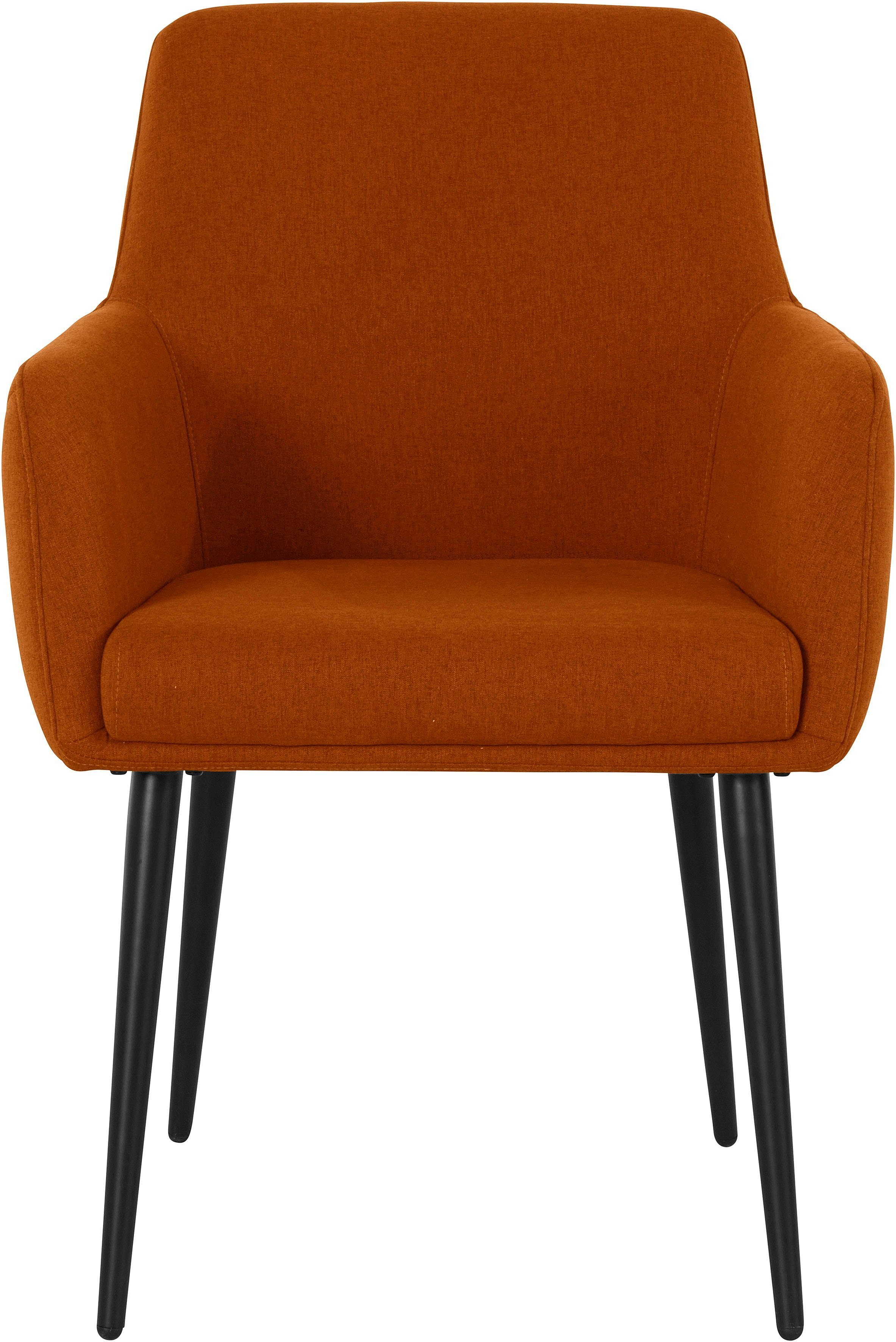 Strukturstoff, Metall, pflegeleichter GMK 49 Collection Alix, aus Gestell cm Esszimmerstuhl kupferfarben Sitzhöhe