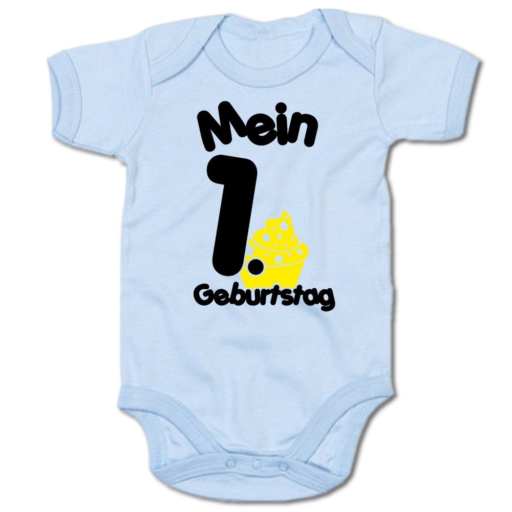 Kurzarmbody Mein 1. Geburtstag