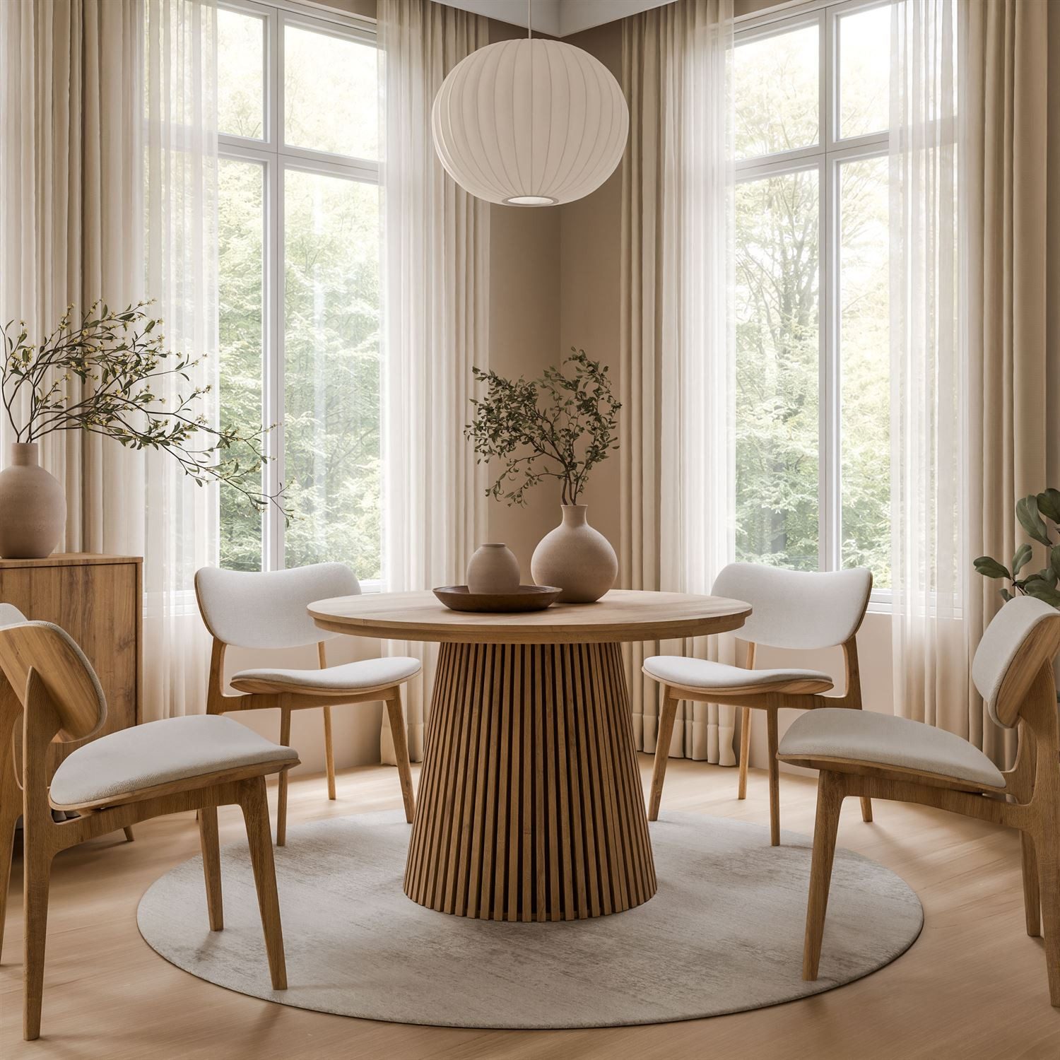 Lookway Esstisch MISTIC ausziehbar 120–200 cm, 120-200x120x75 cm – Bild 2 von 5