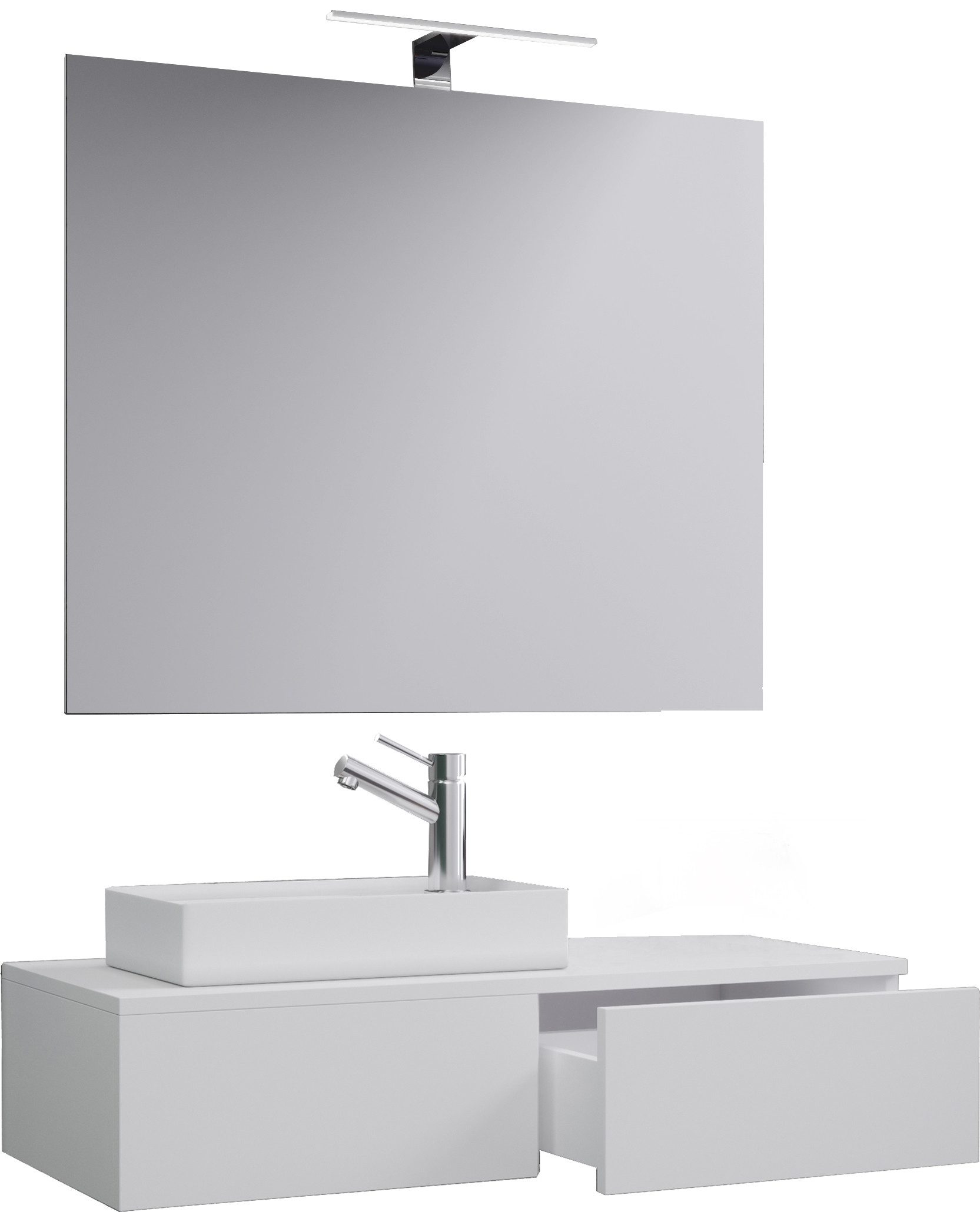 VCM Waschtisch 3-tlg Gäste WC Waschplatz günstig online kaufen