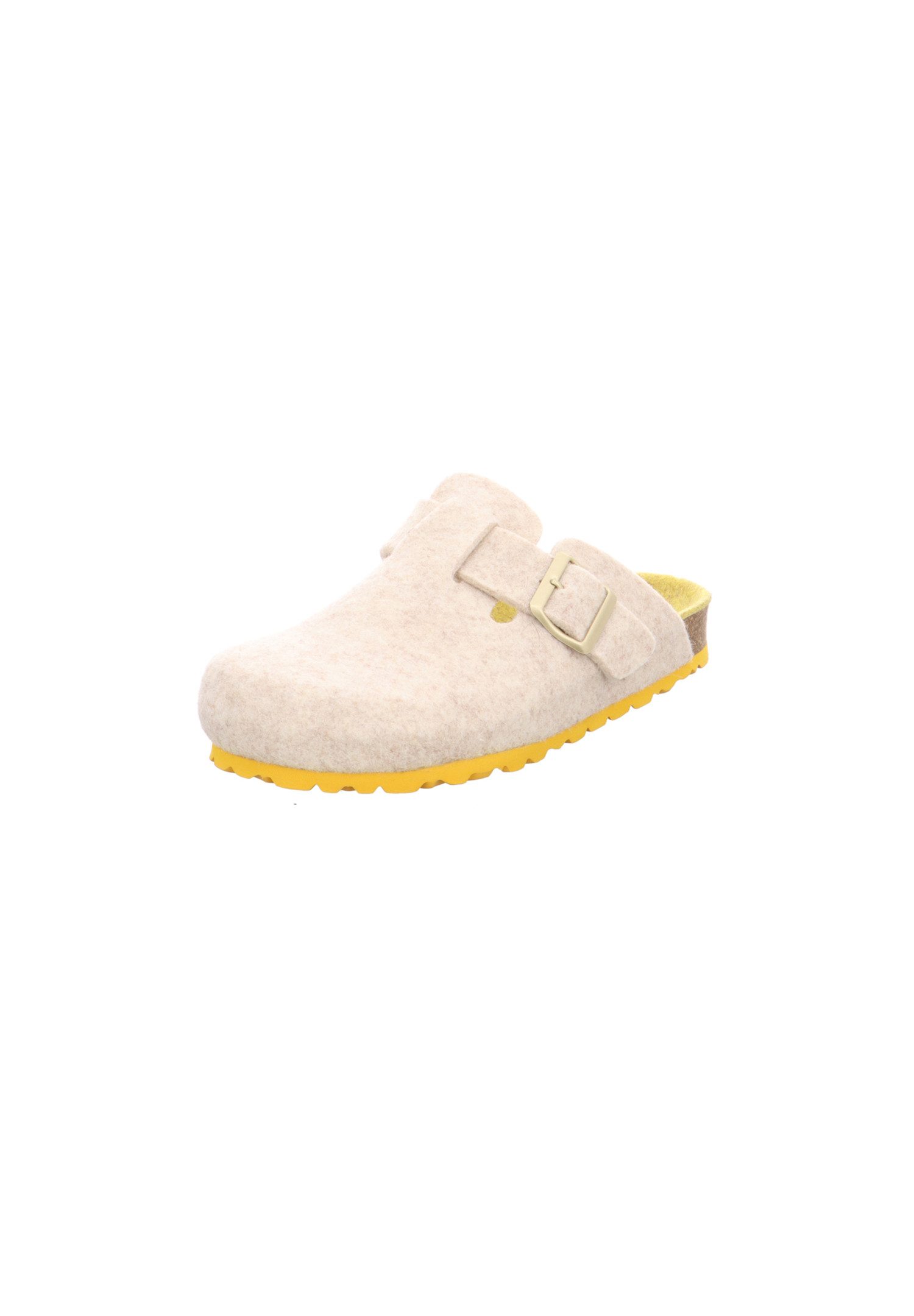 natural Sense Clogs Tieffußbett Filz Wintersportschuh