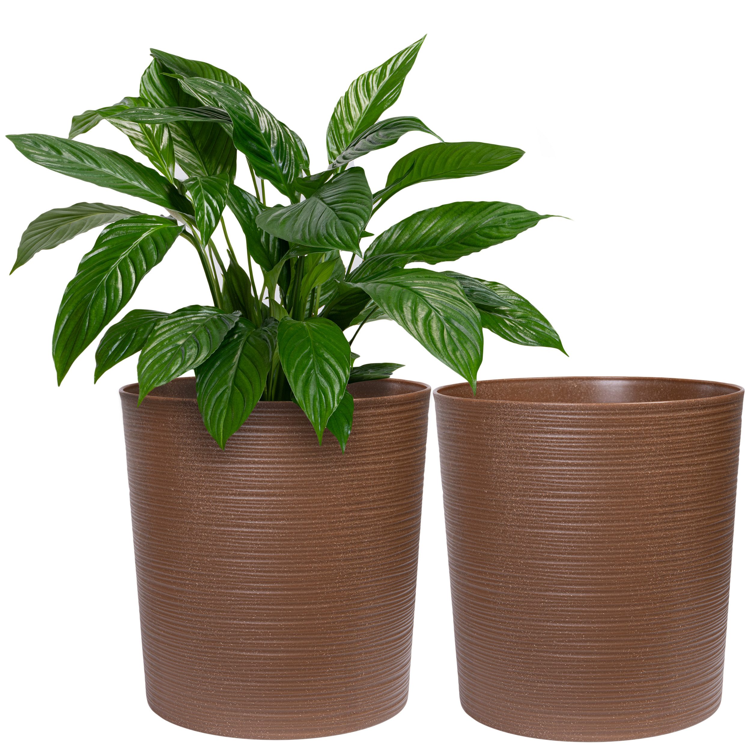 KONZEPT Blumentopf Pflanztopf Groß Innen, 30cm günstig online kaufen