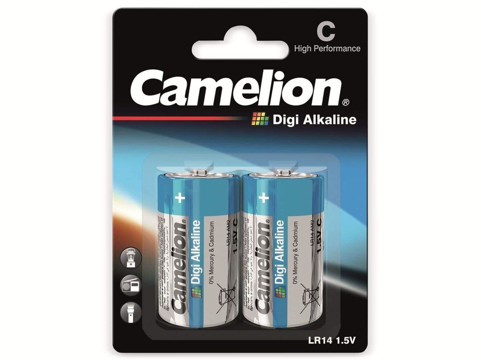 Camelion CAMELION Baby-Batterie, Digi-Alkaline, LR14, 2 Batterie