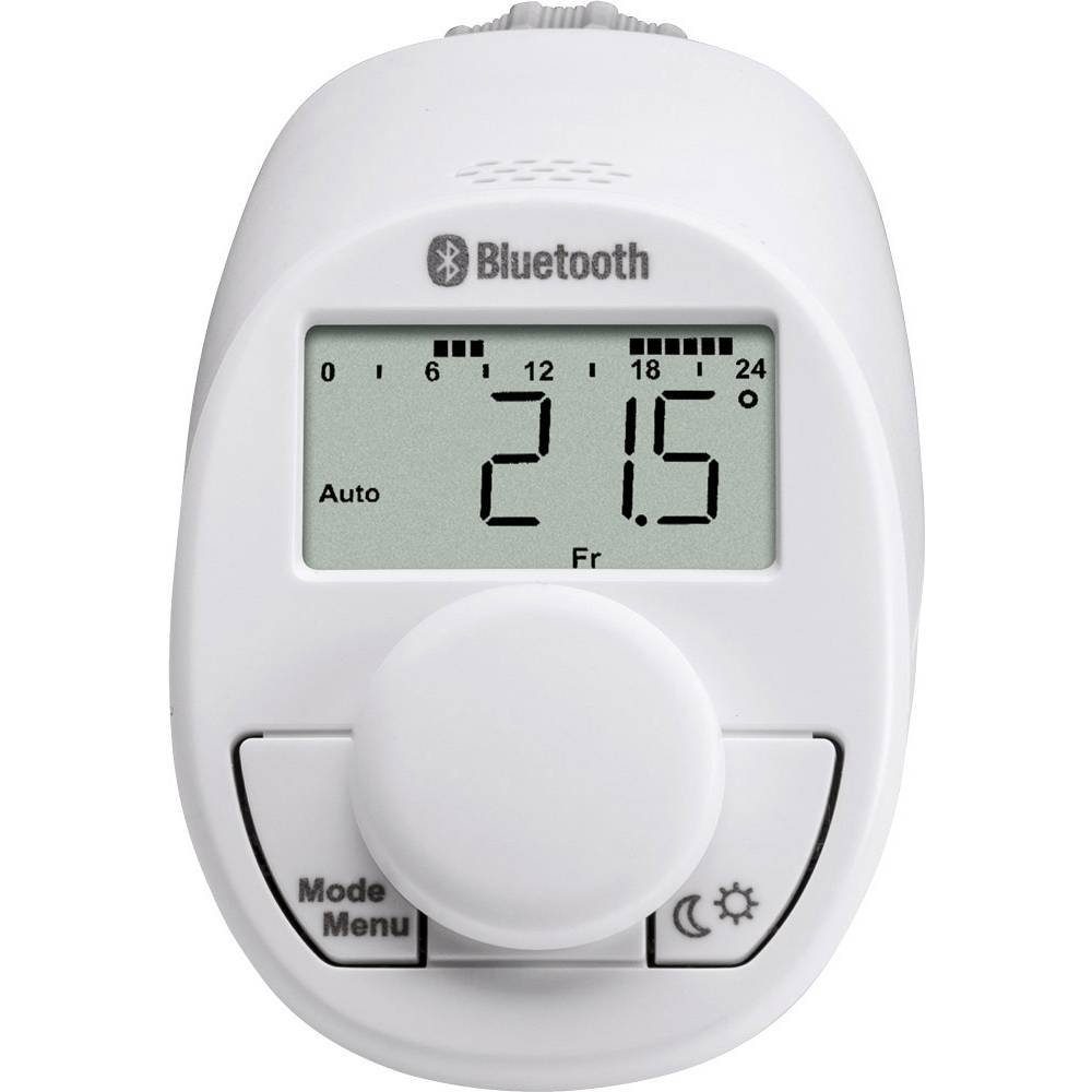 eqiva Heizkörperthermostat Heizkörperthermostat mit Energy, Low Funk-Heizkörperthermostat Bluetooth