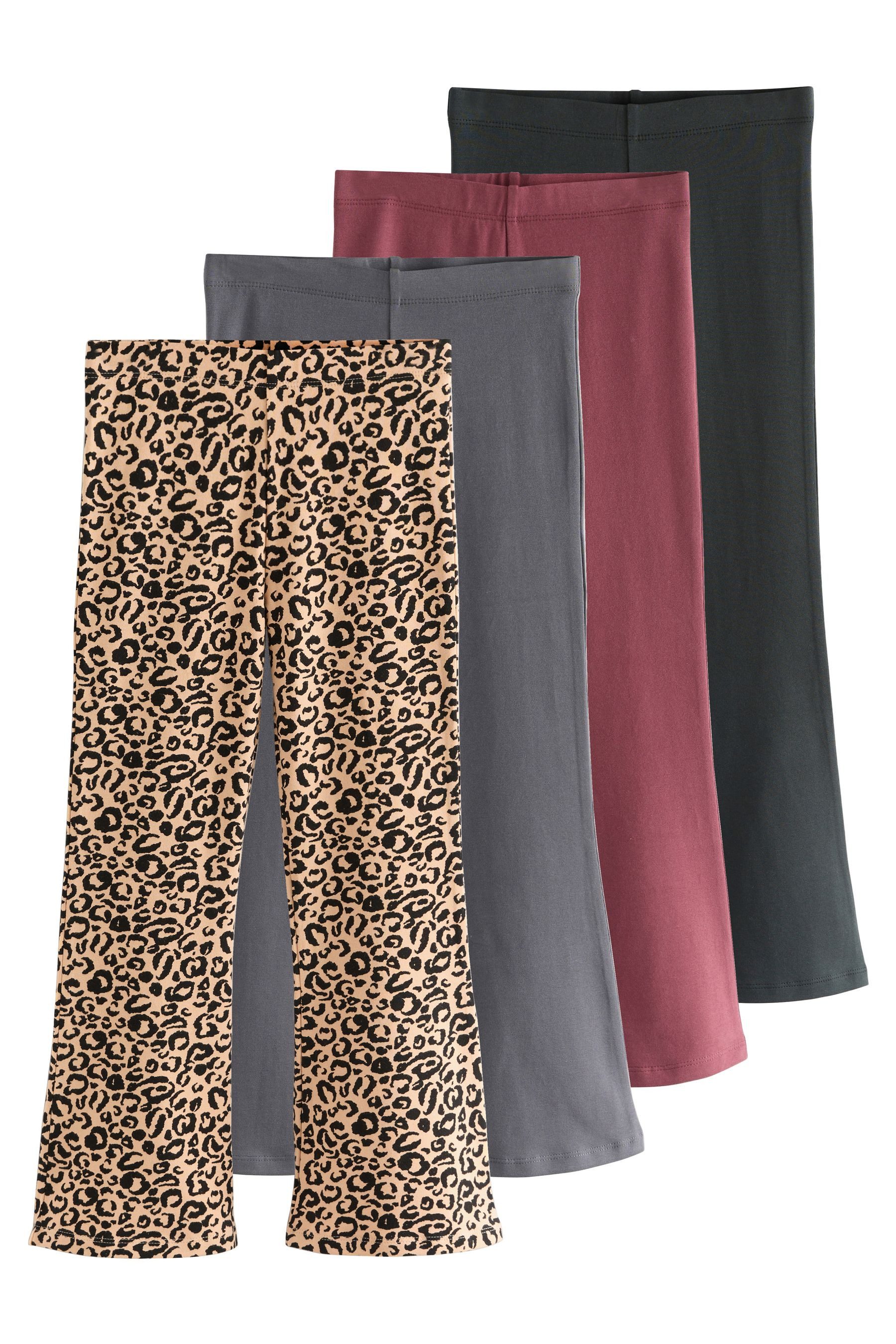 Next Leggings Ausgestellte Leggings im 4er-Pack (4-tlg)