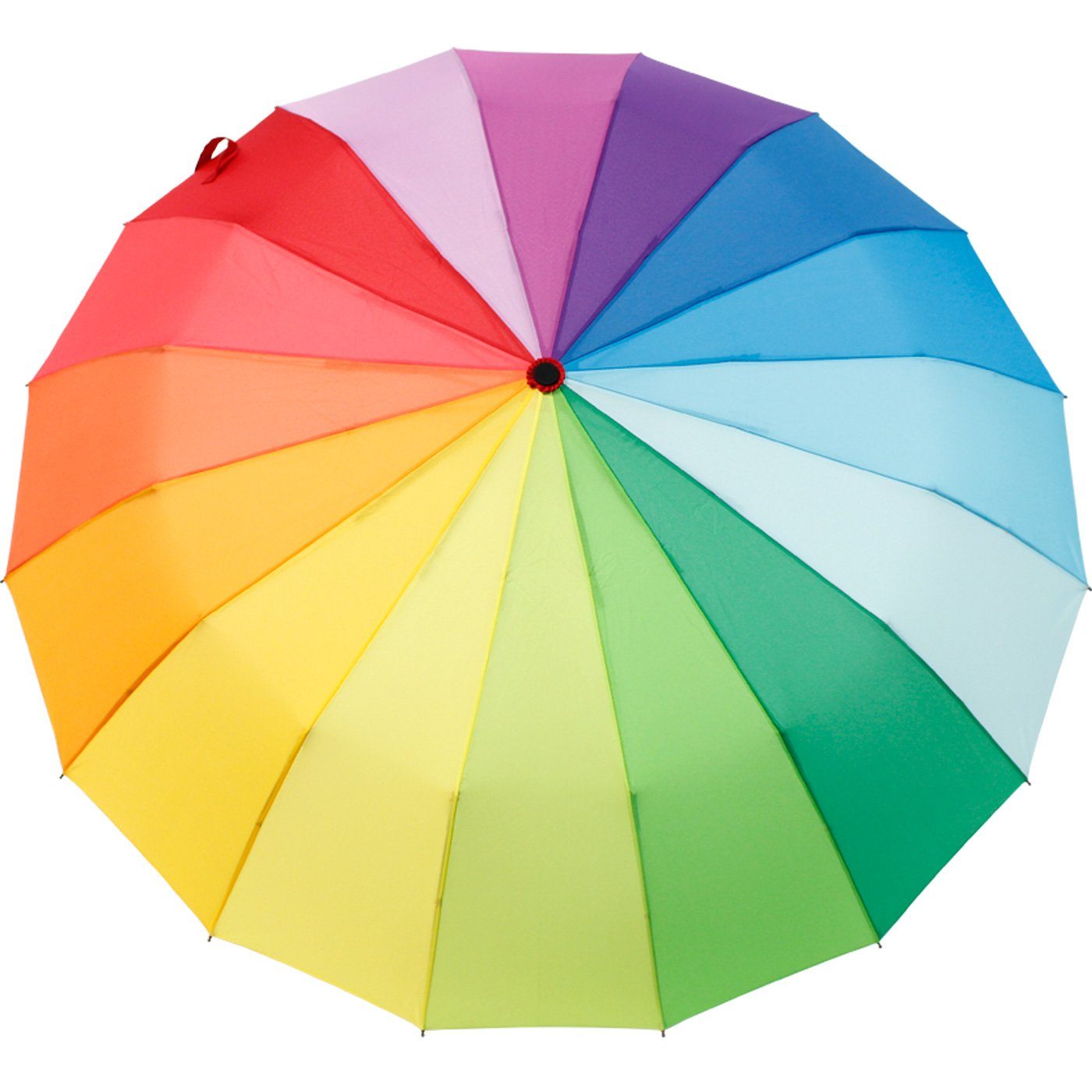 iX-brella Taschenregenschirm Mini mit 16 Streben extra stabil und farbenfroh, farbenfroh – Bild 3 von 5