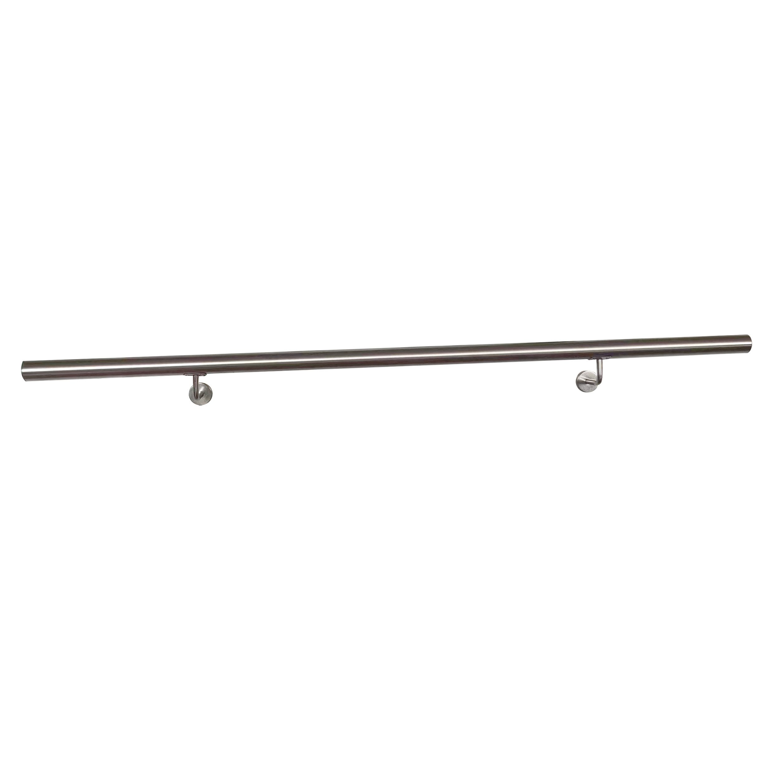 Treppengeländer Handlauf-Set Edelstahl ca. 155 cm