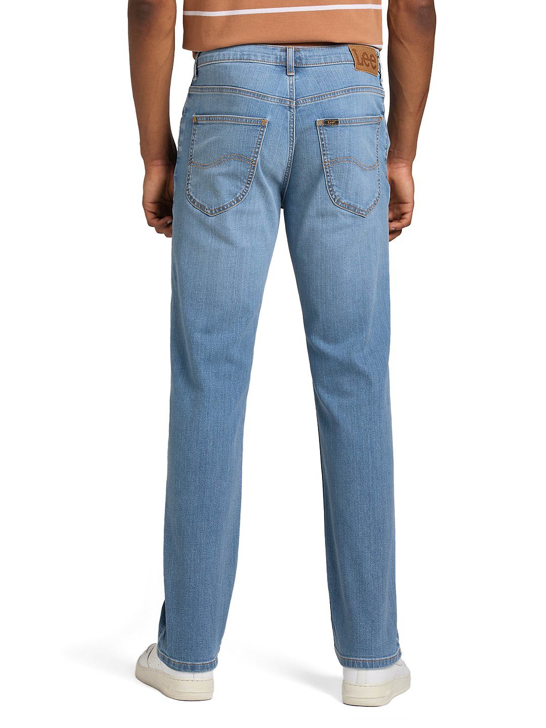 Lee® Straight-Jeans Brooklyn Regular Jeans Mid Fresh Born In - Fit
