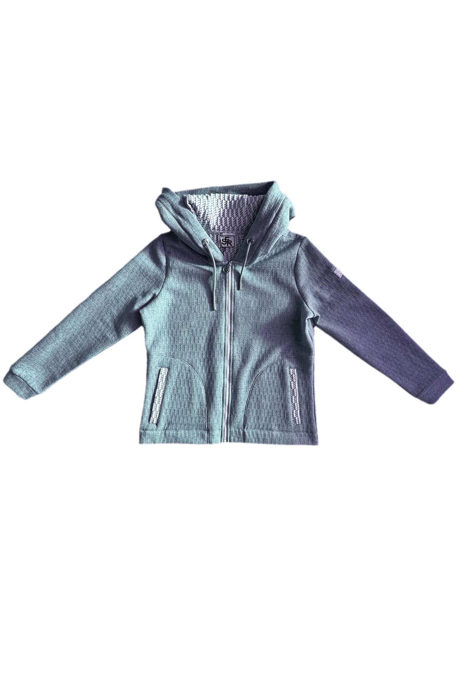 SER Sweatjacke Sweatjacke Dtruktur W7260312 auch in großen Größen
