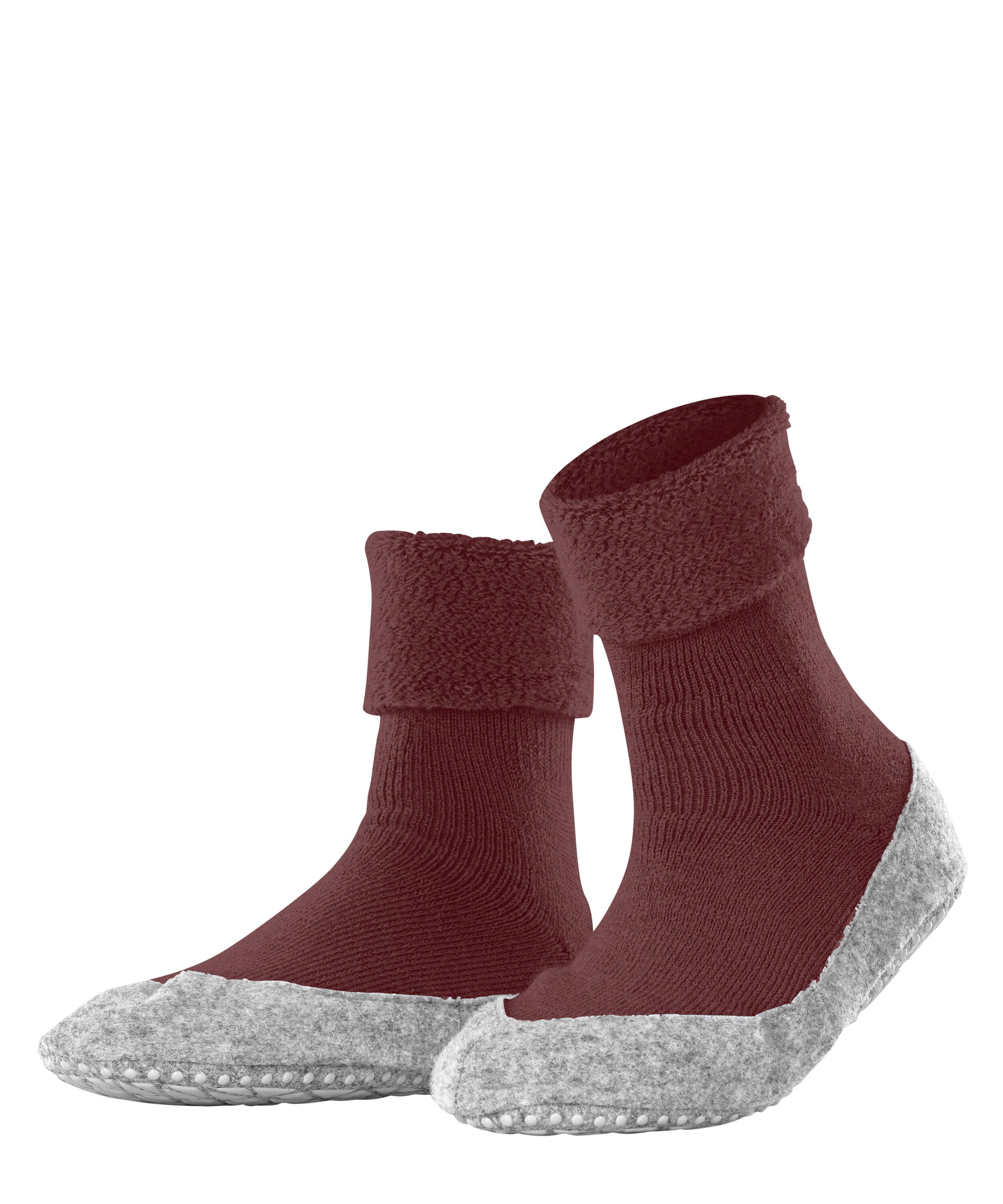 FALKE Socken Cosyshoe (1-Paar) mit Merinowolle & rutschhemmender Sohle