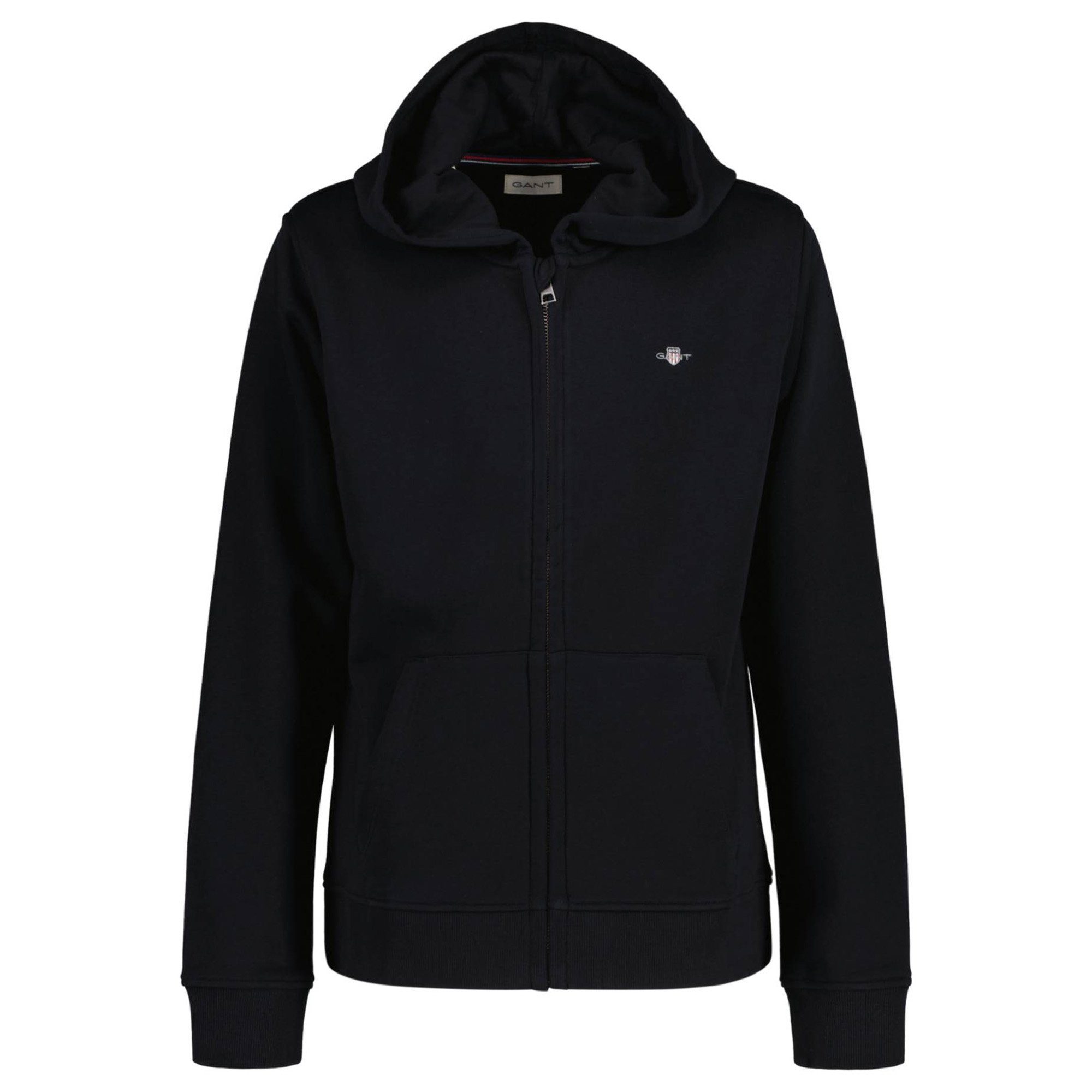 Sweatshirt Unisex Sweatjacke Baumwolle Shield Full Zip Hoodie