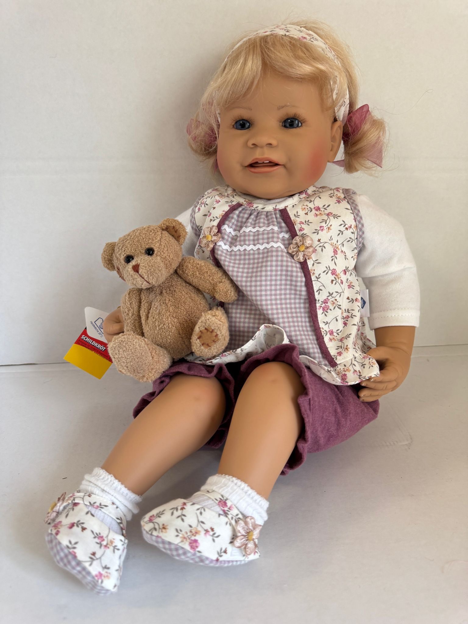 Schildkröt Babypuppe Sarah von Rolanda Heimer, 50 cm (1-tlg)