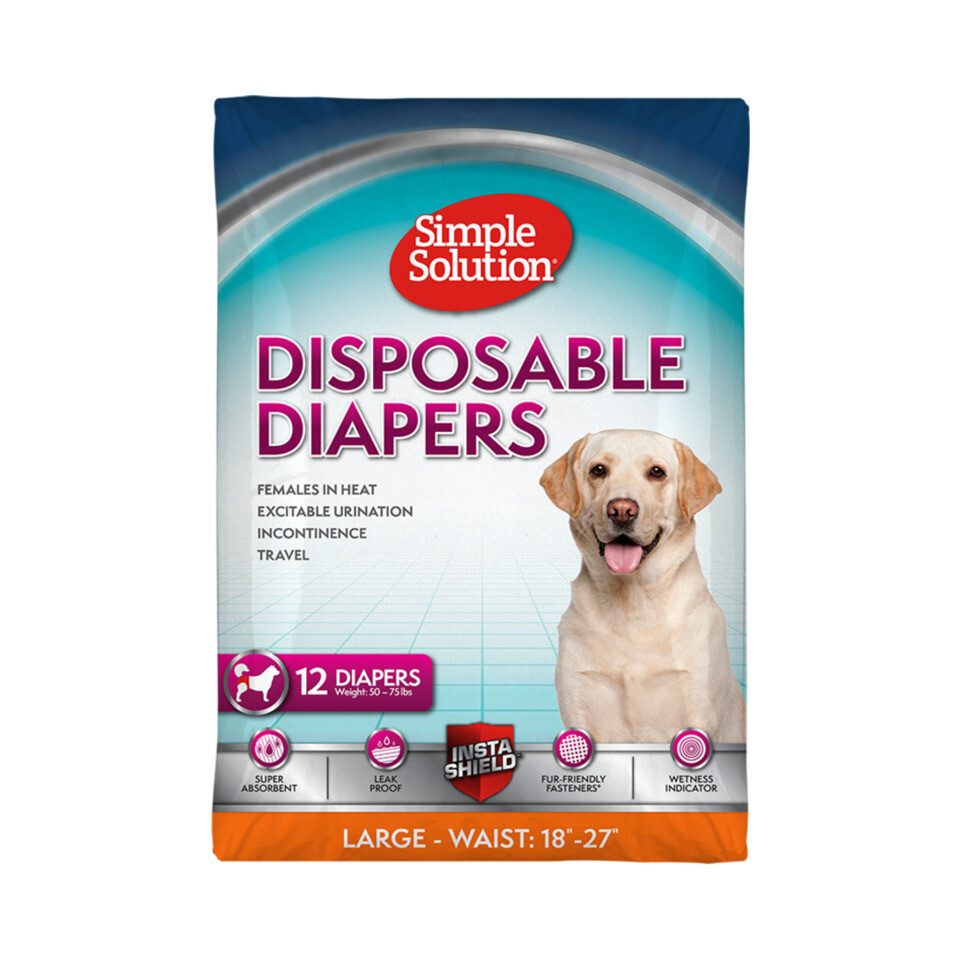 Simple Solution Hundewindel Einwegwindeln für Hündinnen