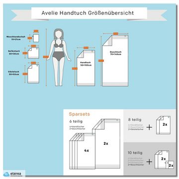 etérea Himmlische Qualität Handtücher etérea Handtuch-Set Serie Avelie, Baumwolle (6-St)