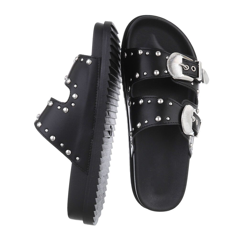 Ital-Design Damen Mules Freizeit Pantolette (86706467) günstig online kaufen