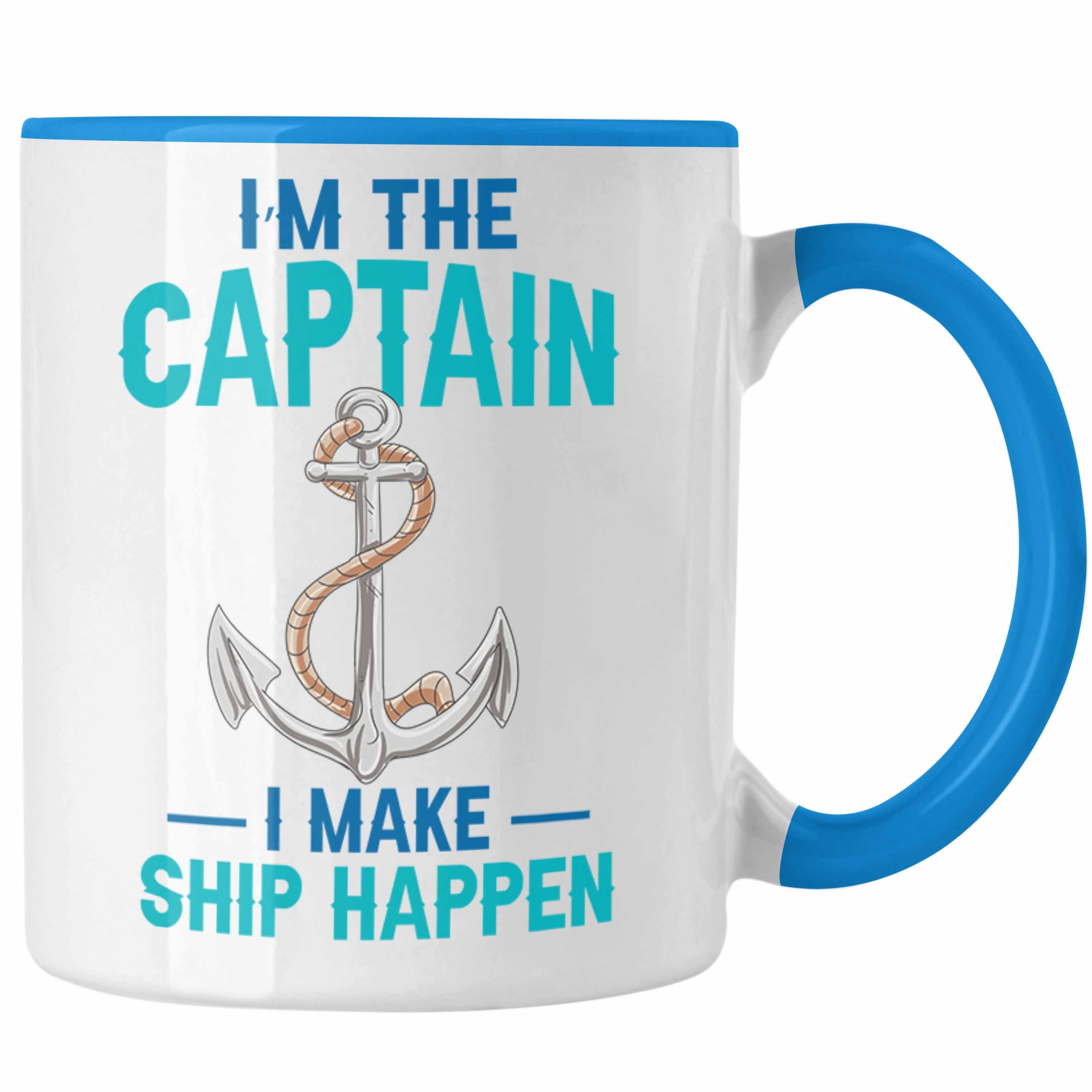 Trendation Tasse Segler Geschenkidee Kapitäne Bootsfahrer Lustige Tasse