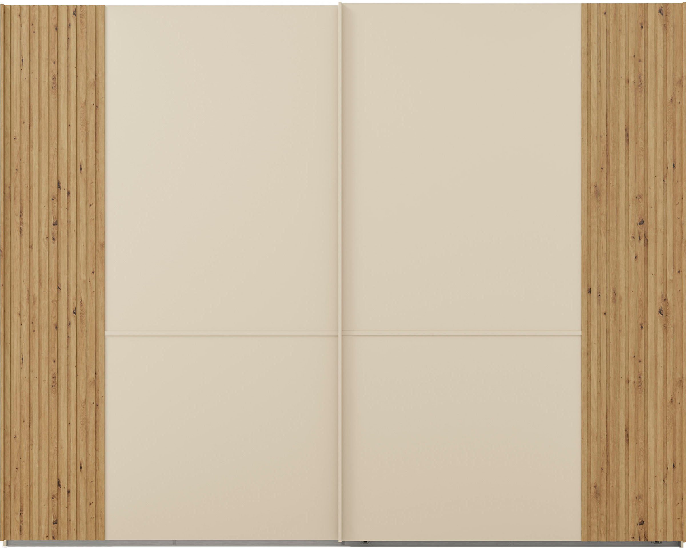Musterring Schwebetürenschrank Isabelle Türen mit Lamellenoptik, verschiedene Größen und Farben, Höhe 236cm