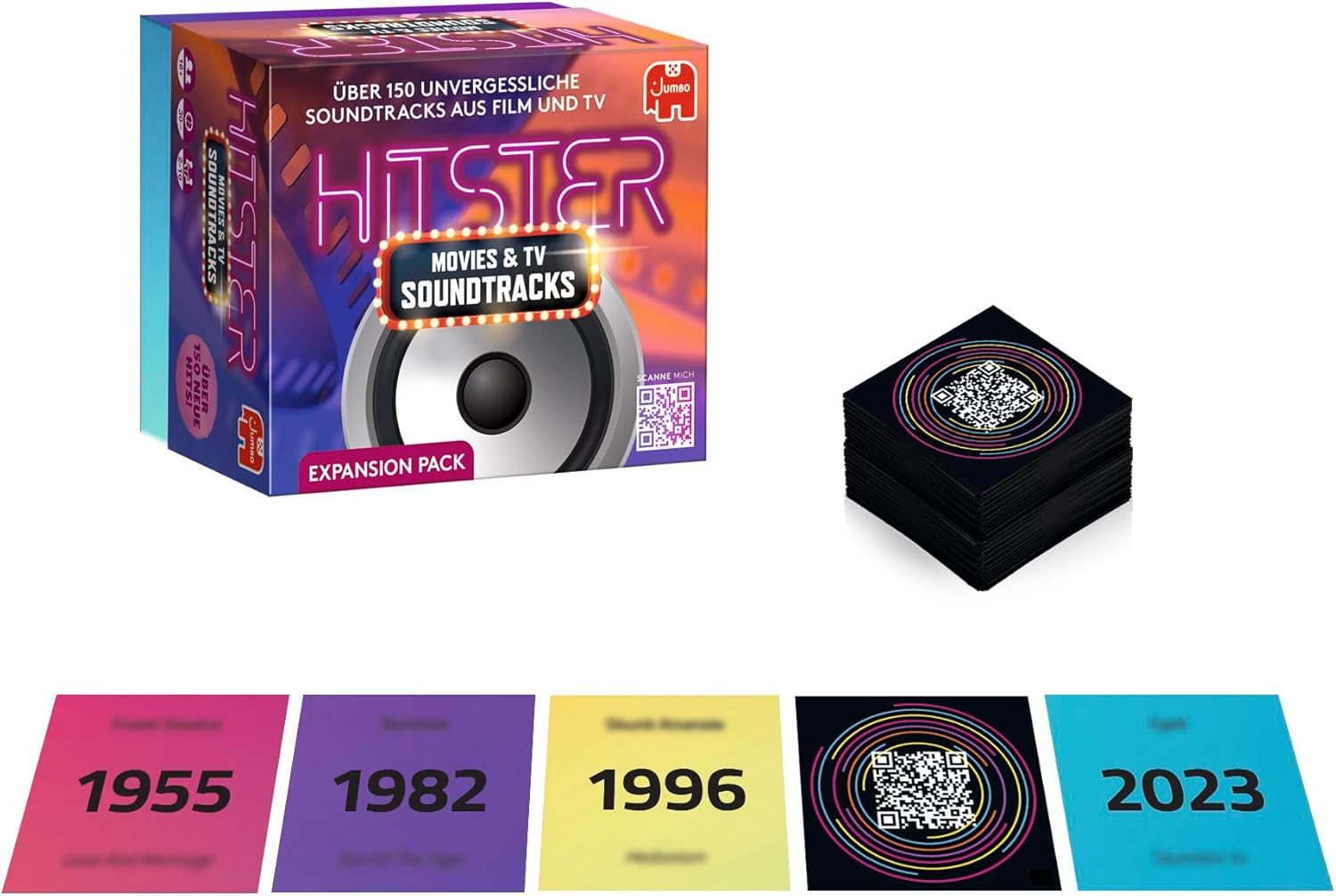 Jumbo Spiele Plüschfigur Hitster, Film- & Serien-Soundtracks, Deutsche Erwe günstig online kaufen