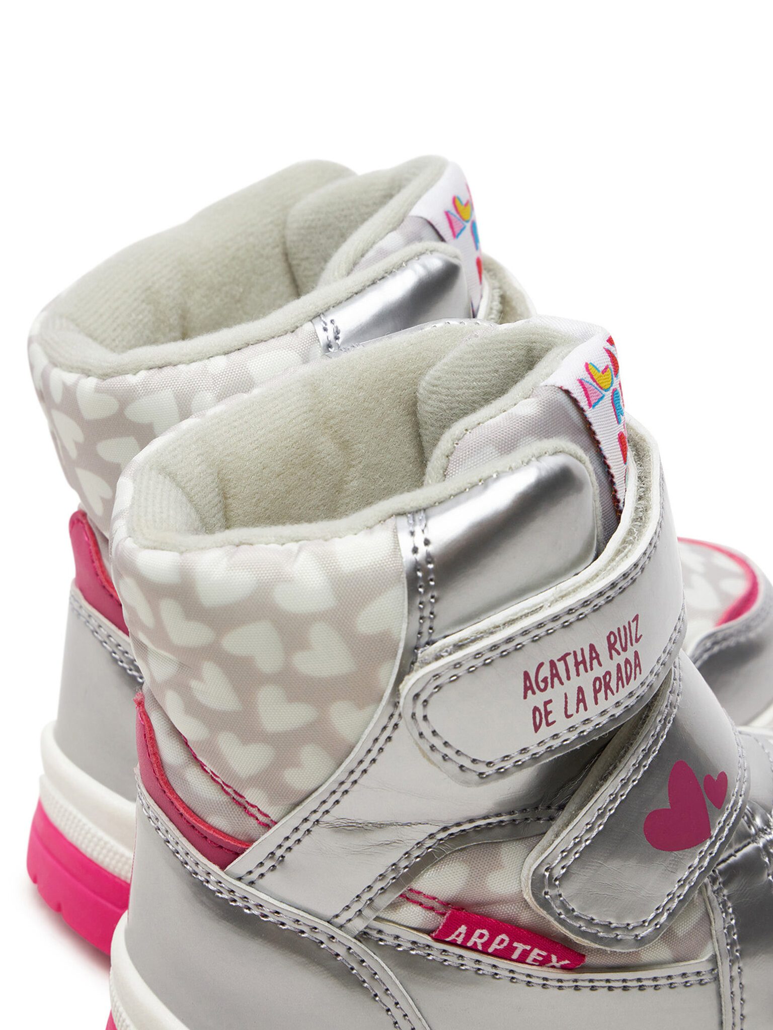 Agatha ruiz de la prada Schneeschuhe 241990-B M Silberfarben Schnürschuh