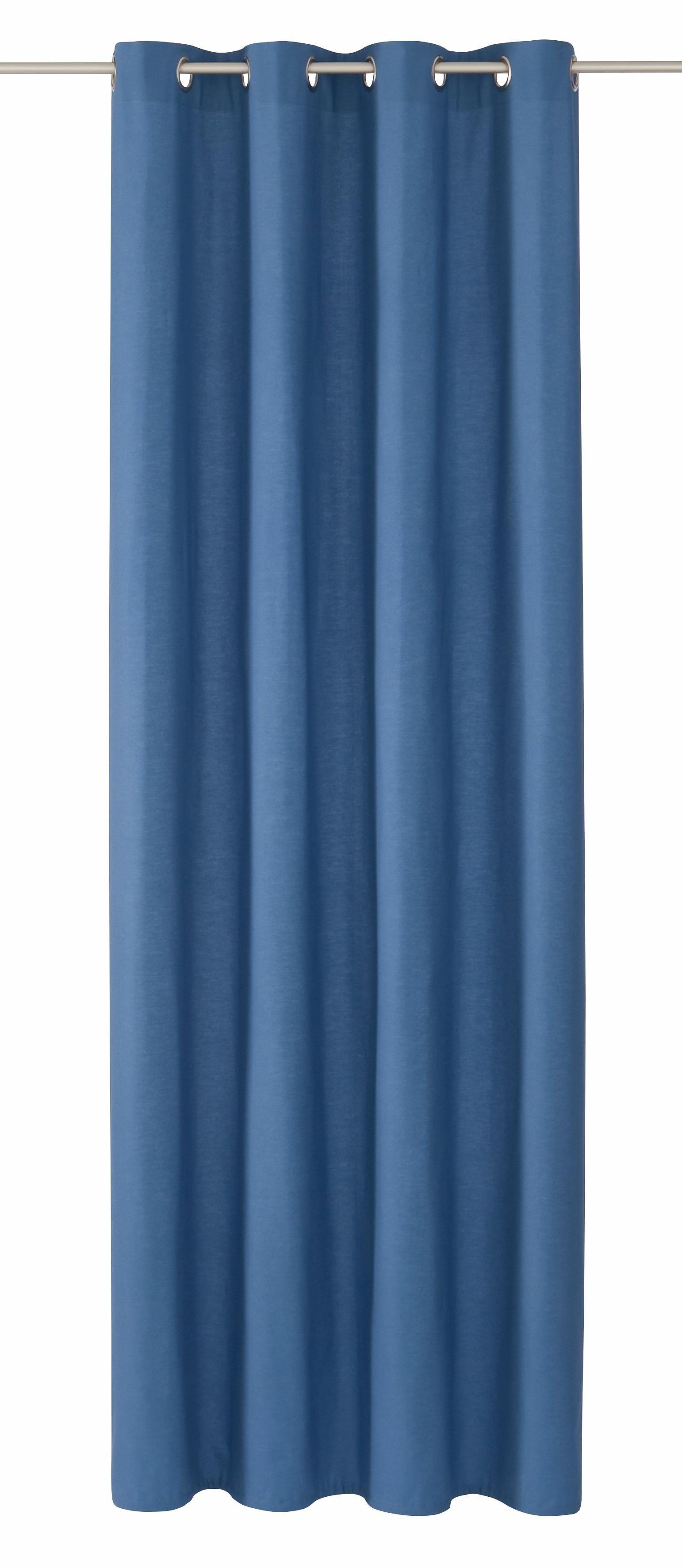 Vorhang DOVE, TOM jeansfarben Wirkware TAILOR (1 blickdicht, HOME, St), Ösen