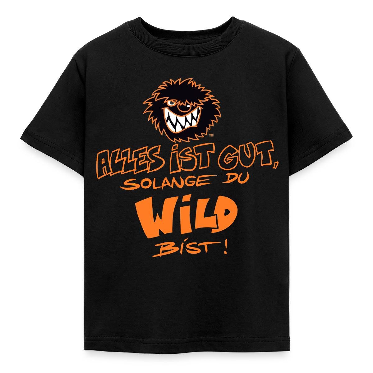 T-Shirt Die Wilden Kerle Spruch Motto mit Logo Kinder T-Shirt