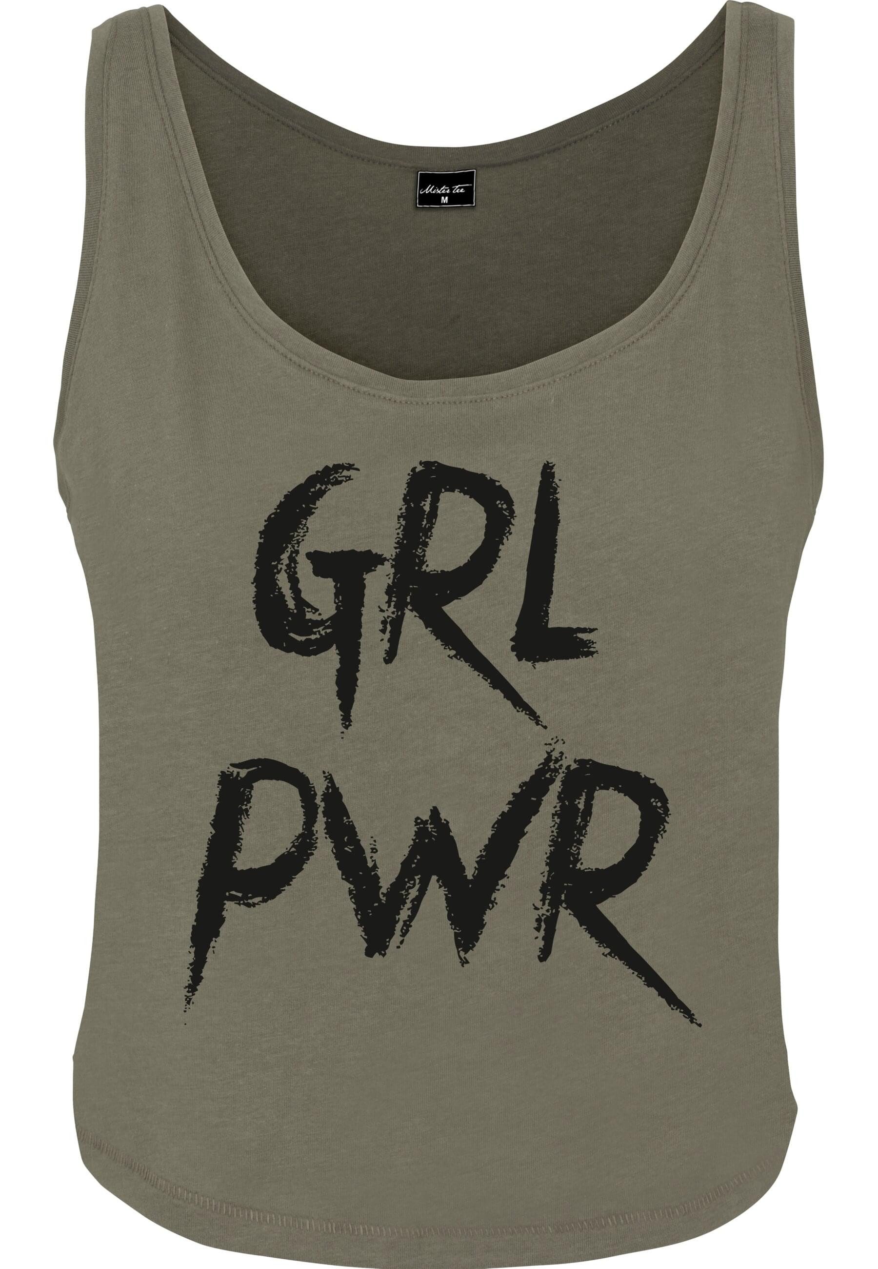 Muskelshirt MisterTee Damen Ladies GRL PWR Tank