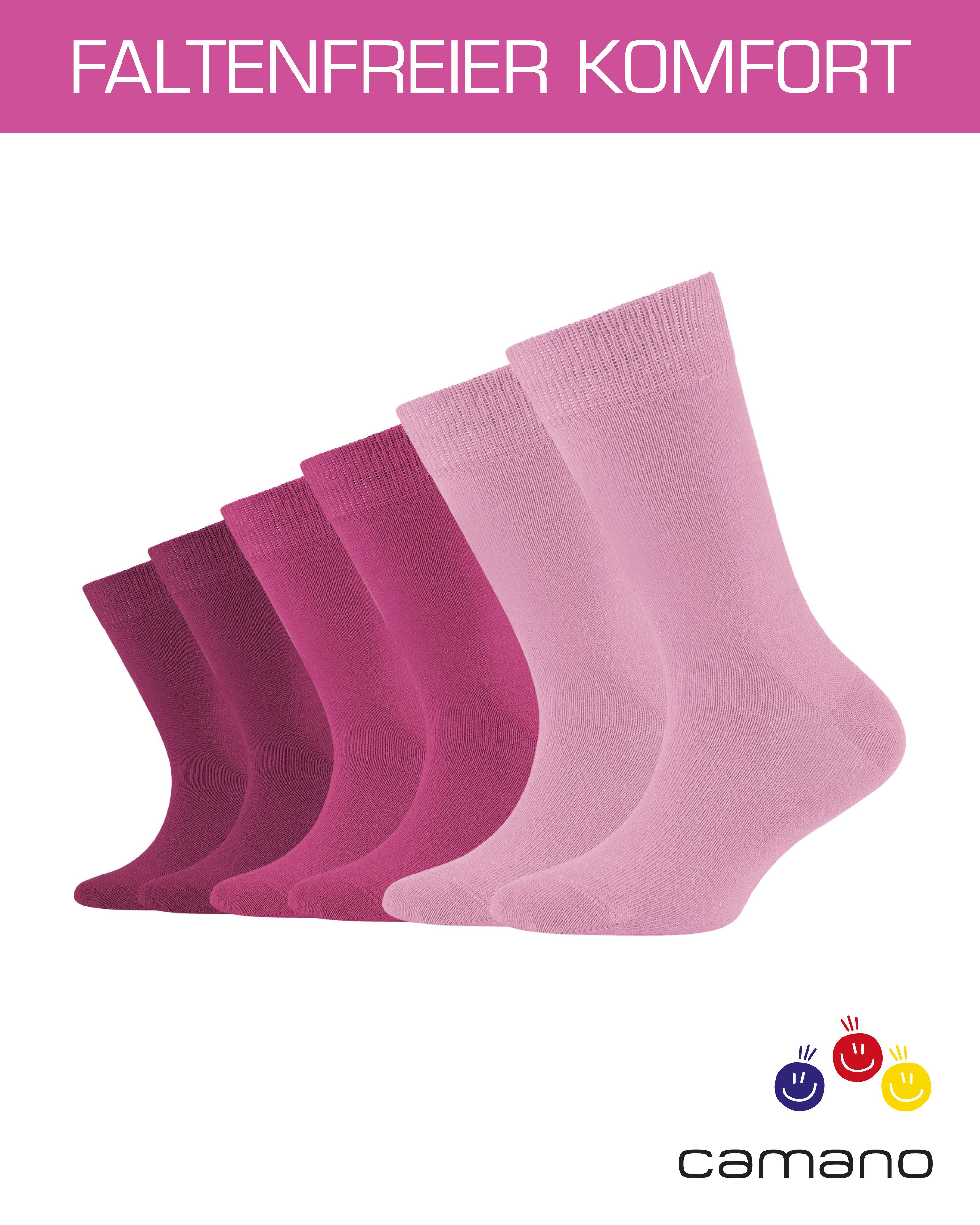 Camano Socken ca-soft (6 Paar) mit Komfortbund und gepolsterten Zehen-/Fersenbereich – Bild 4 von 5