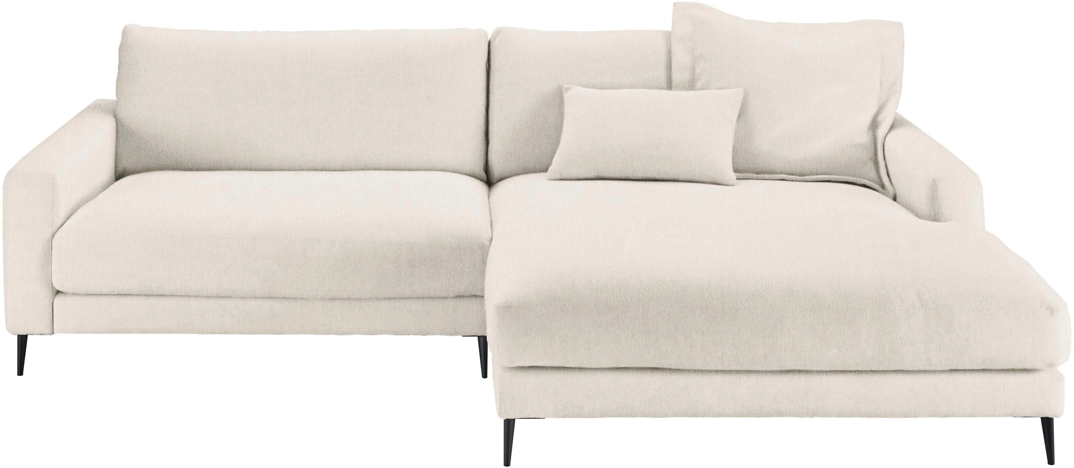 INOSIGN Ecksofa Downtown, B/T/H: 272/190/84 cm günstig online kaufen