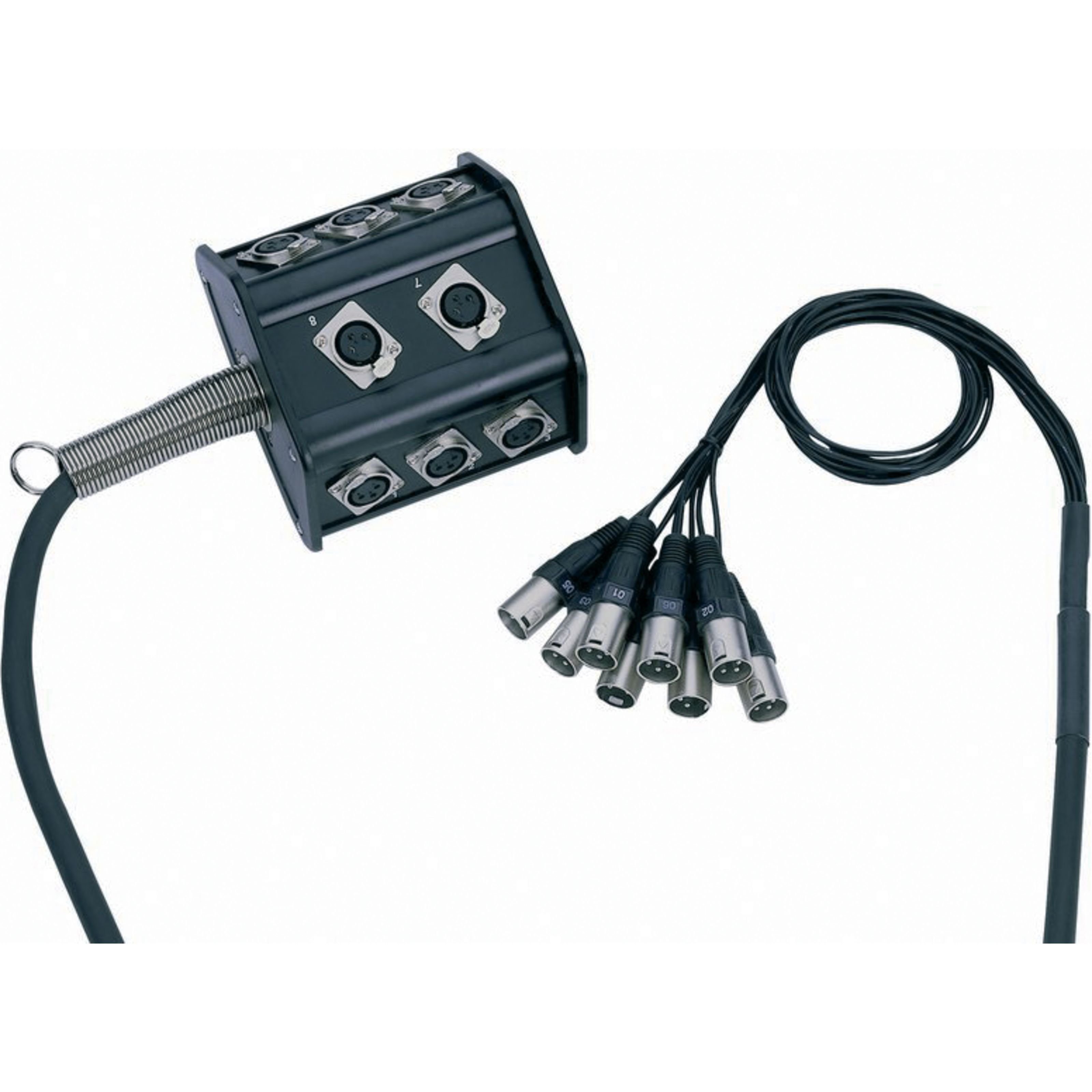 Adam Hall Audio-Kabel, Multicore 8xXLR, 15m, Stagebox - Multicorekabel