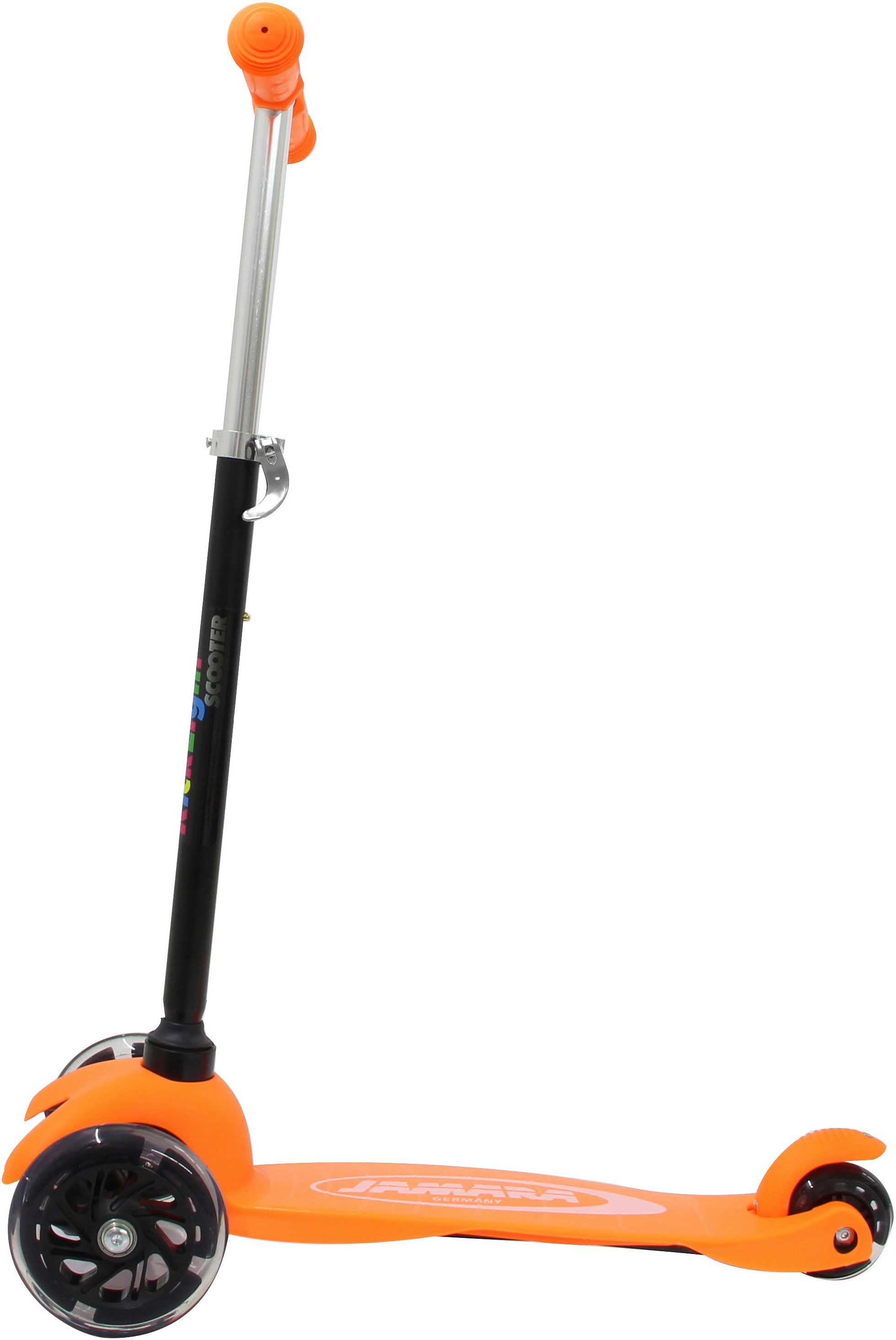 Jamara Dreiradscooter KickLight, mit LED-Rädern