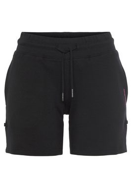 KangaROOS Sweatshorts zum Krempeln mit Riegel und Knopf