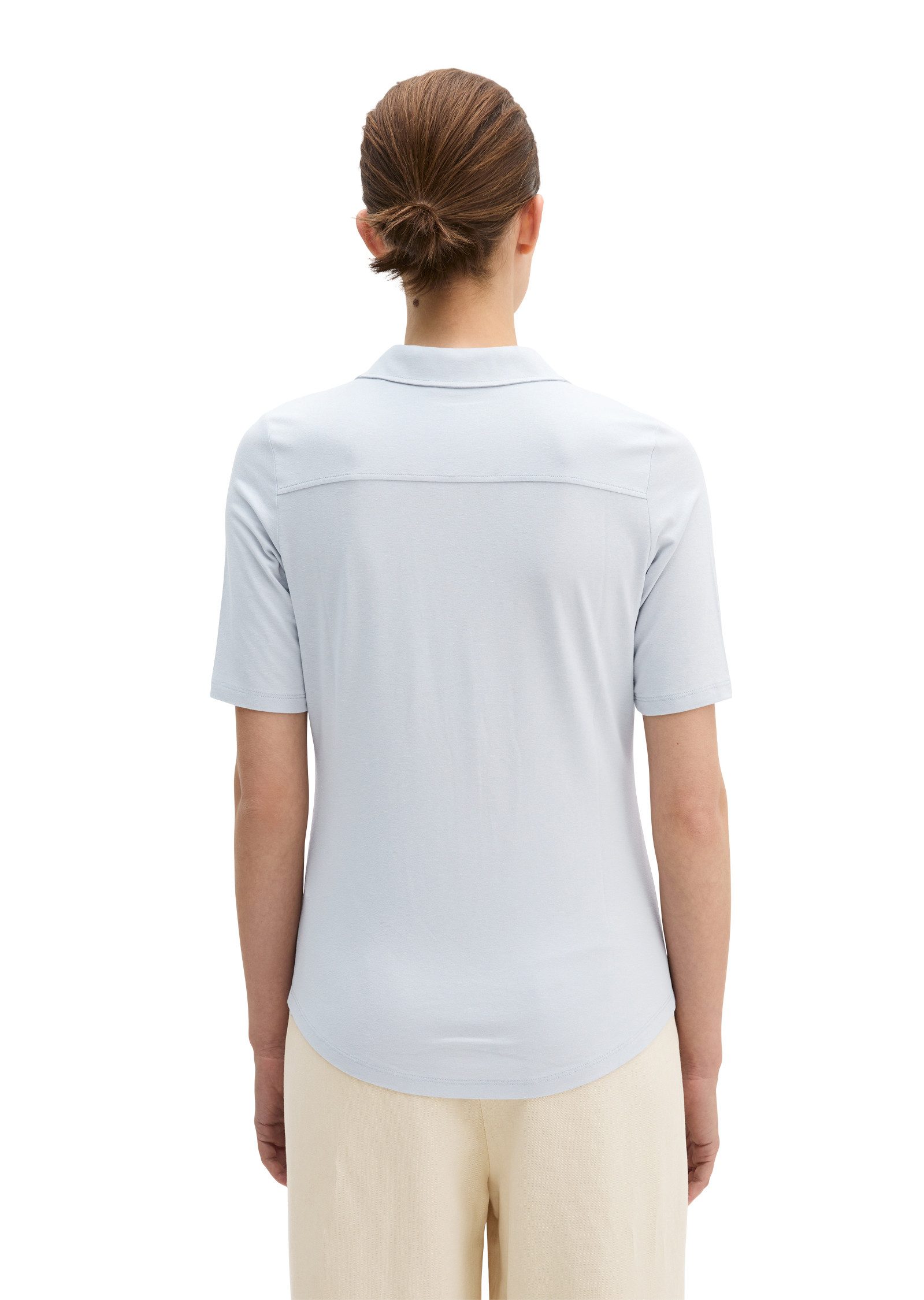 Marc O'Polo Kurzarmshirt aus LENZING™ ECOVERO™ – Bild 3 von 5