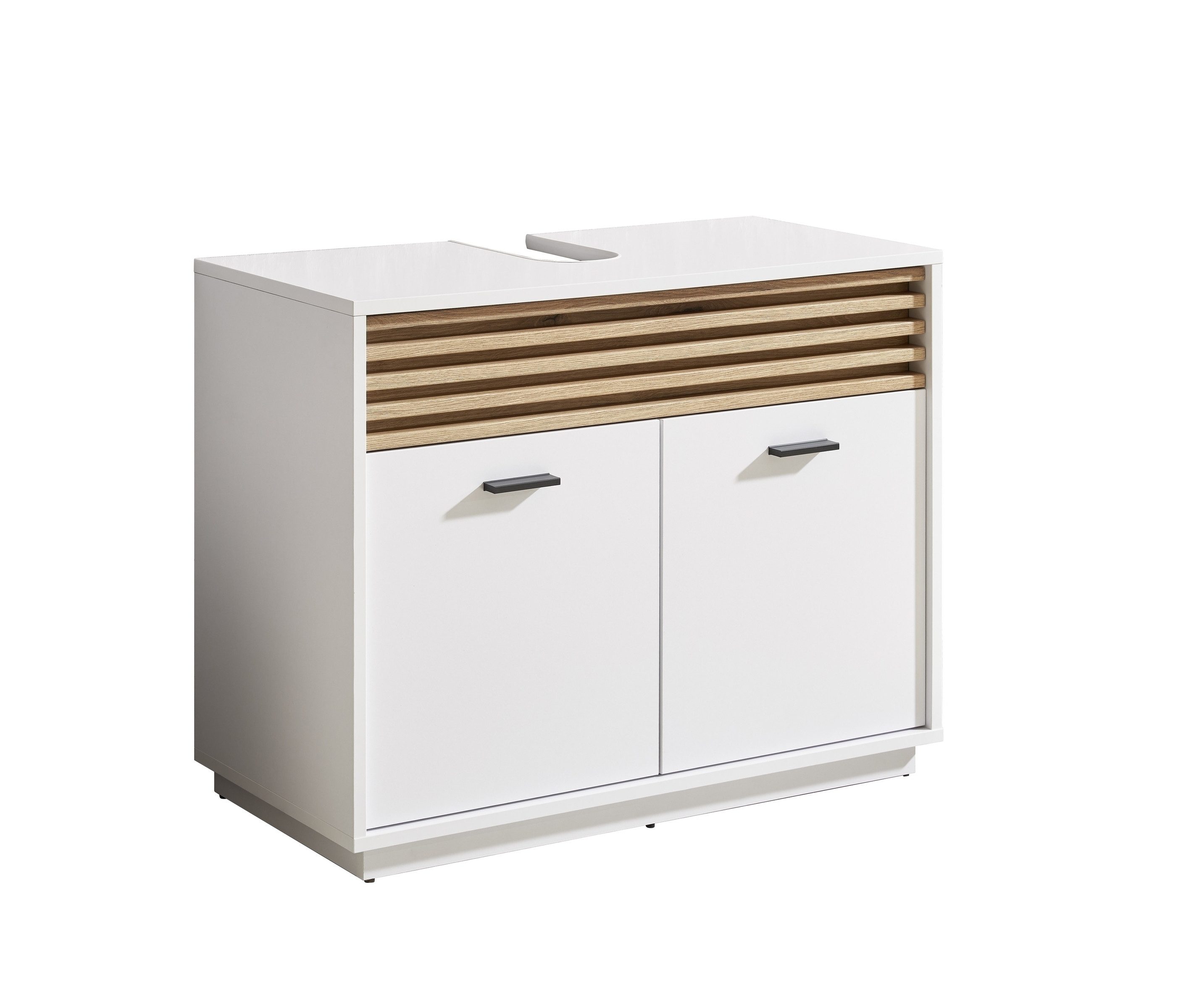 PREISBRECHER Waschbeckenunterschrank Liguria in Weiß / günstig online kaufen