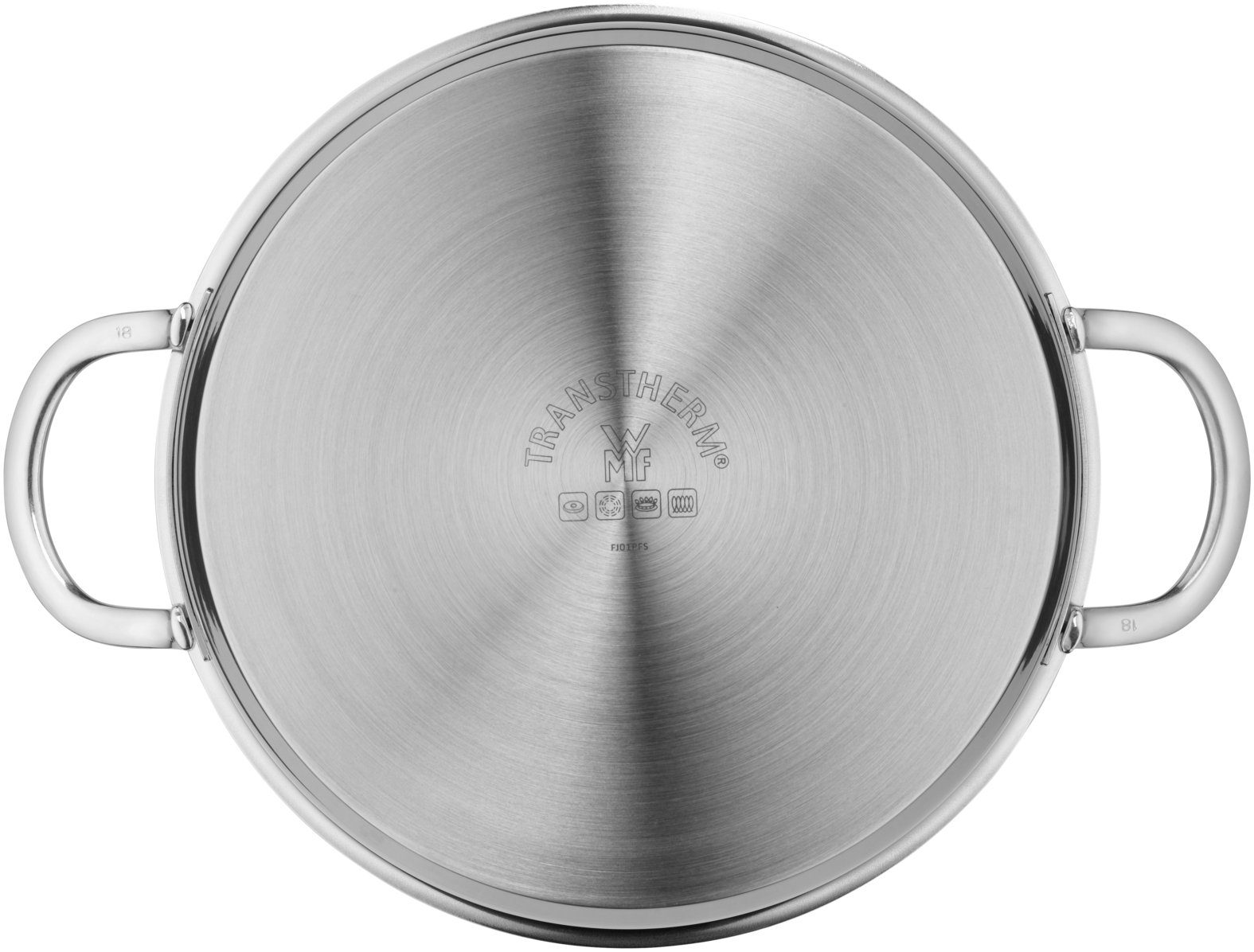 WMF Bratpfanne Mini Servierpfanne mit Antihaftversiegelung, 18 cm, Cromargan® Edelstahl rostfrei 18/10 (1-tlg., 18 cm)