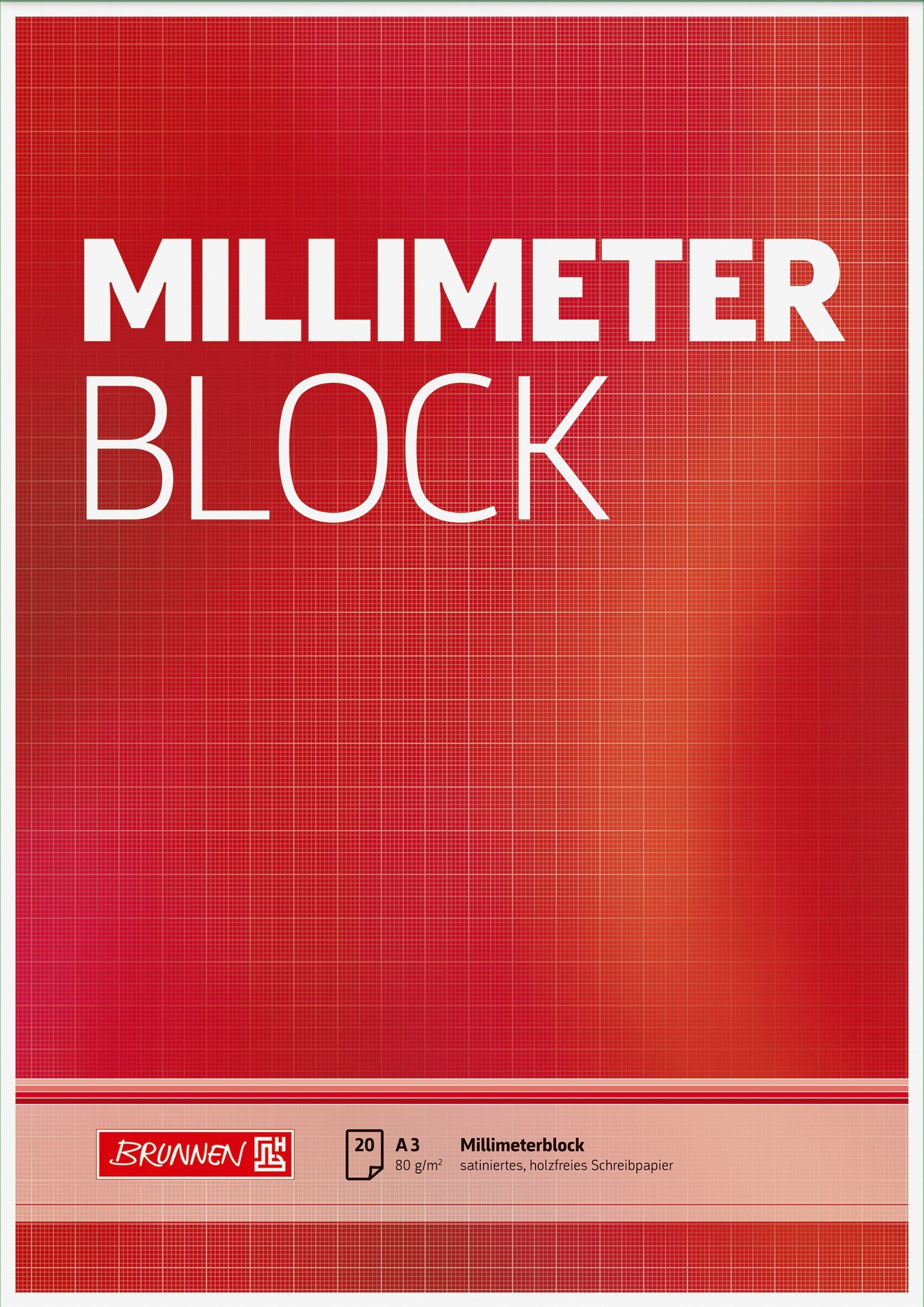 BRUNNEN Isolierband Mm-Block A3 20Blatt