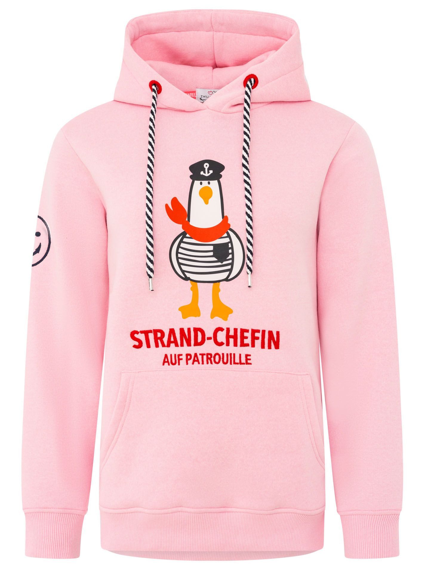 Zwillingsherz Kapuzensweatshirt