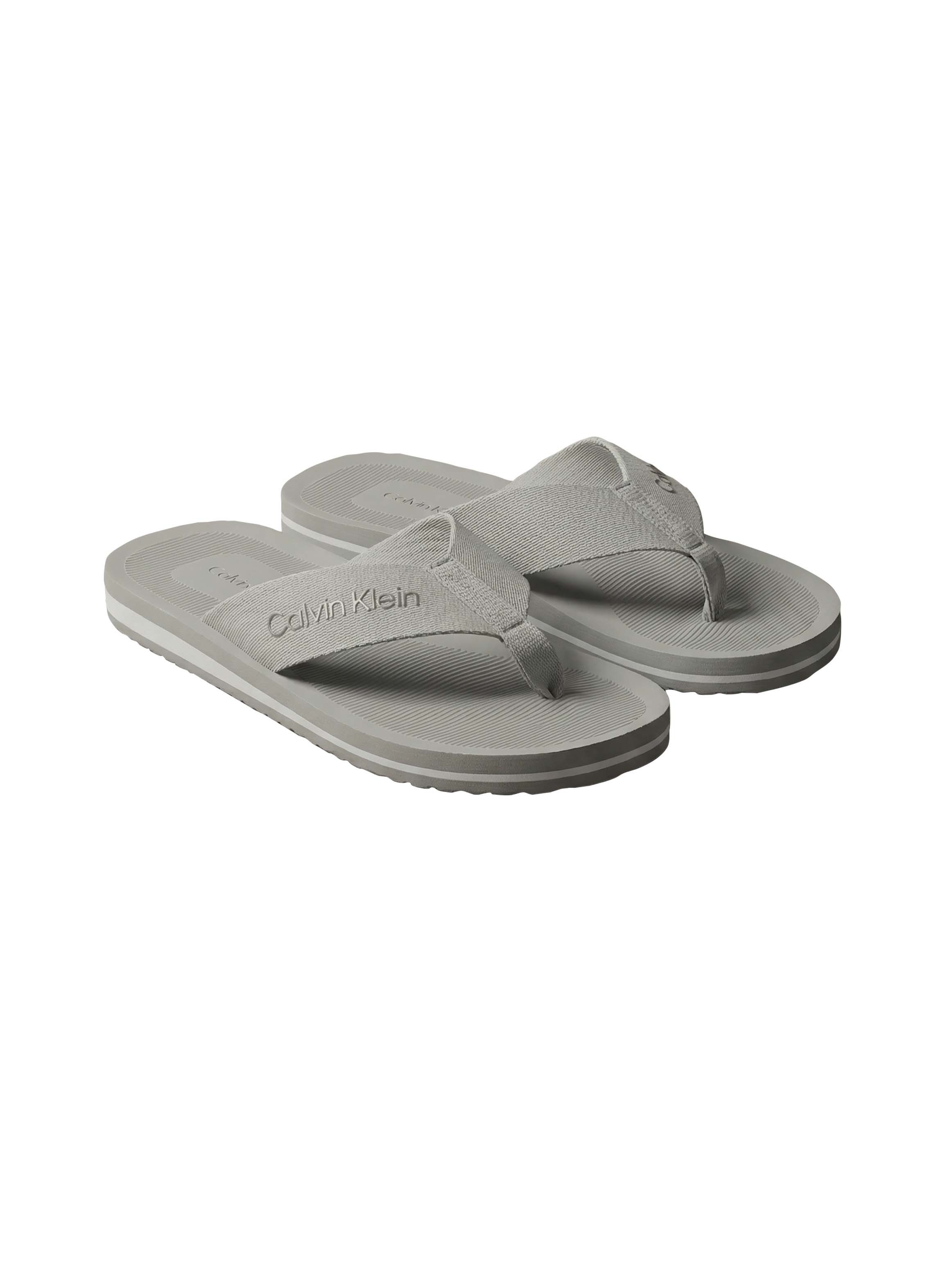 Calvin Klein CITY THONG SLIDE Zehentrenner Strandschuh, Pool Slides, Badeschuh, Flat mit Logo