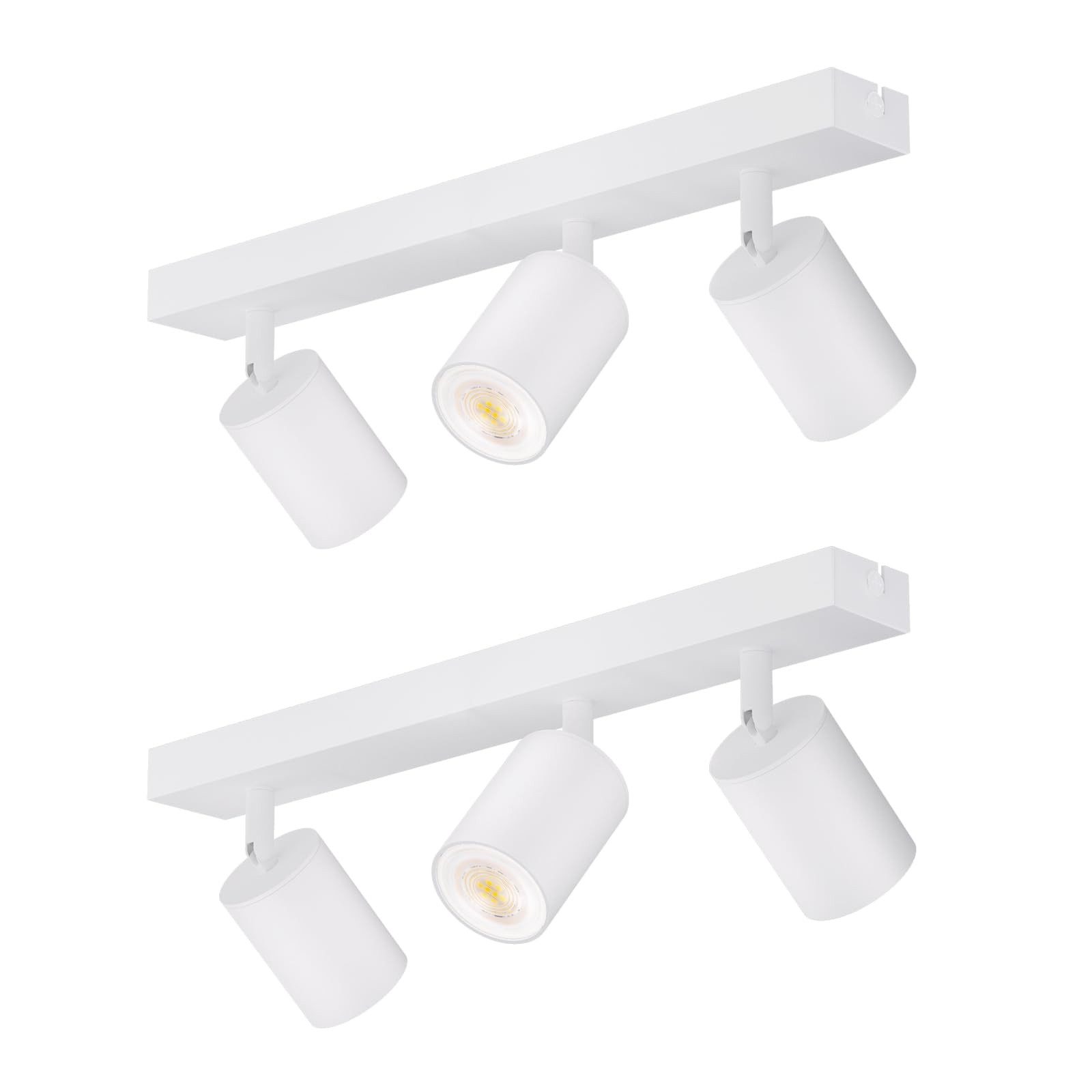 Nettlife Deckenstrahler Schwarz 2/3/4 Flammig GU10 günstig online kaufen