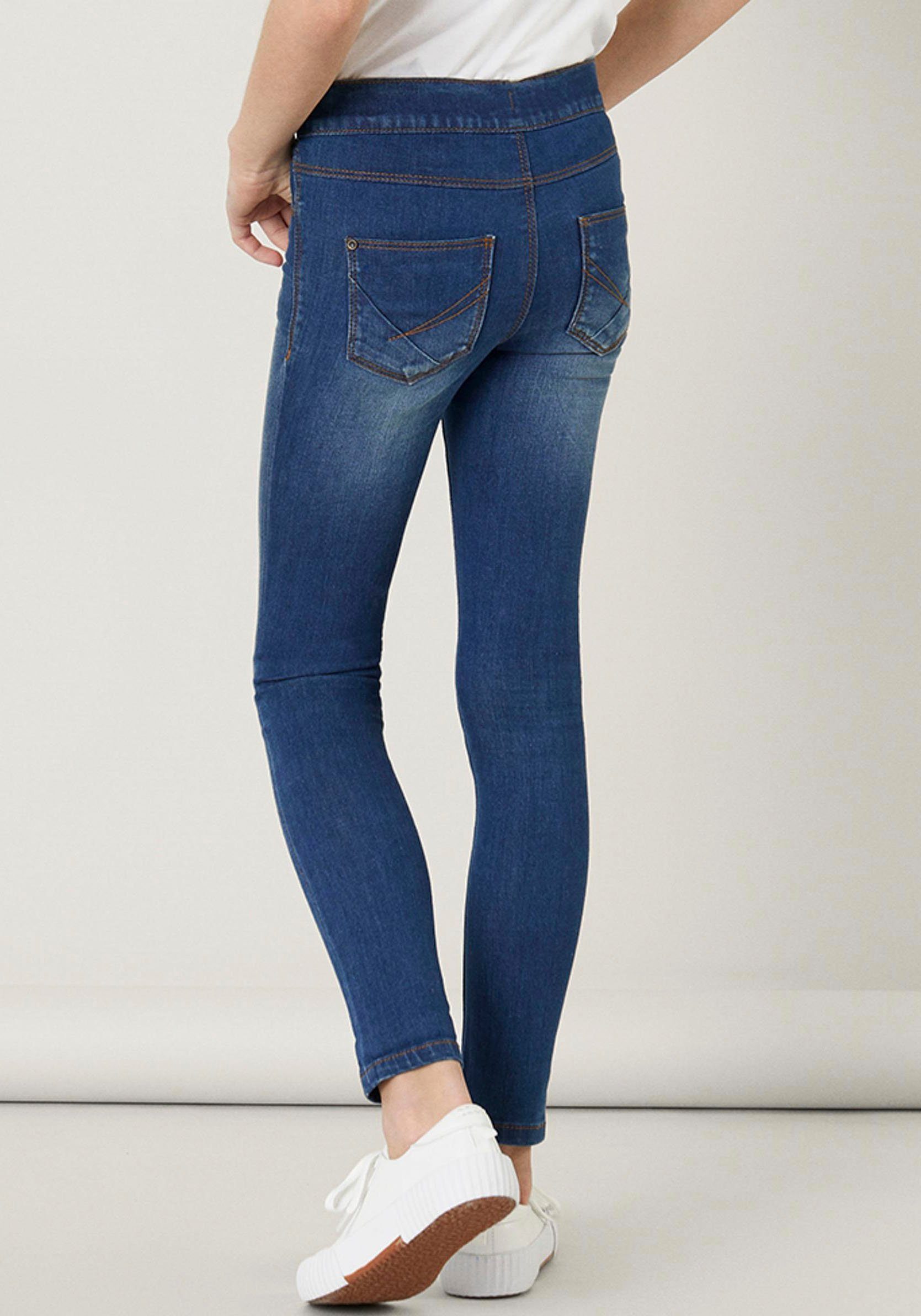 Name It DNMATASI Stretch-Jeans NKFPOLLY denim medium PANT blue