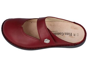 Finn Comfort Roseau, rot Clog Wechselfußbett