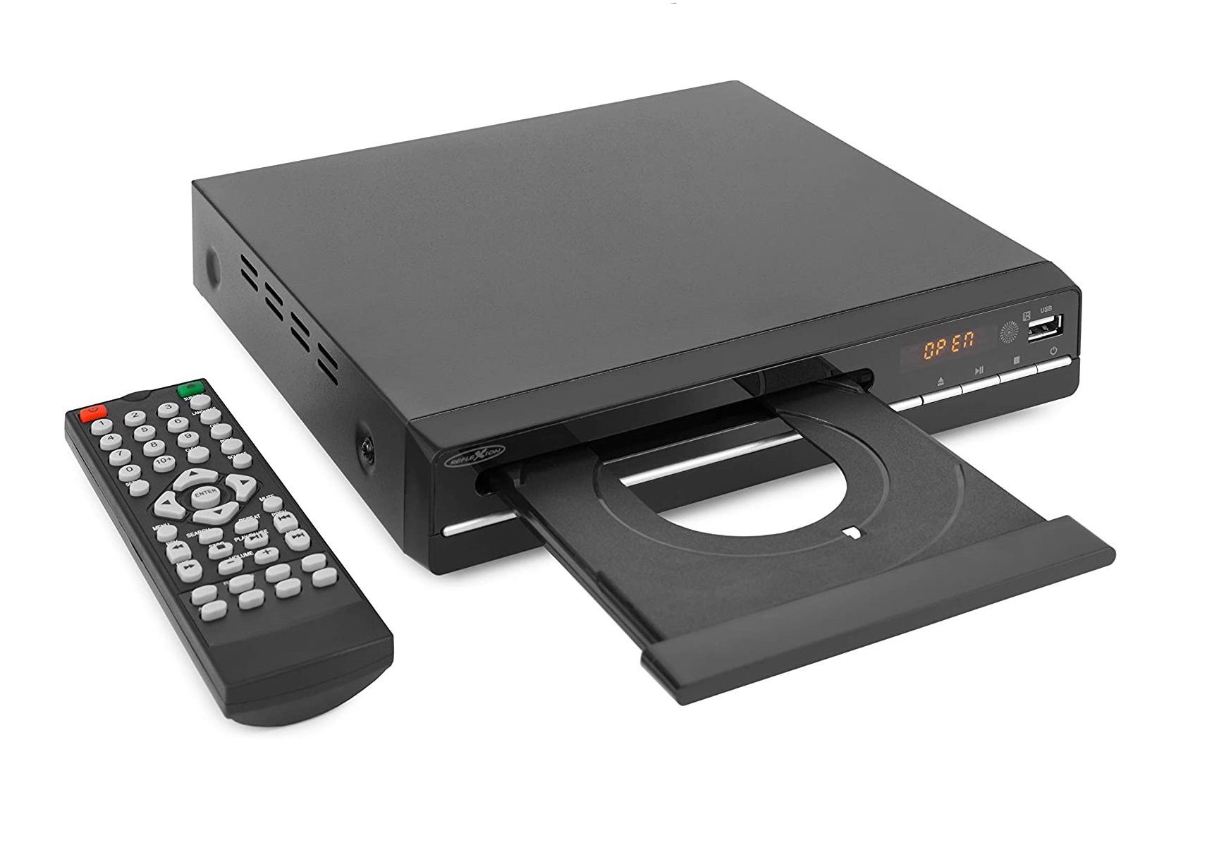 Reflexion »DVD362« DVD-Player (schlanker DVD / CD-Player mit HDMI, USB und  SCART, LCD-Display, Fernbedienung, schwarz) online kaufen | OTTO