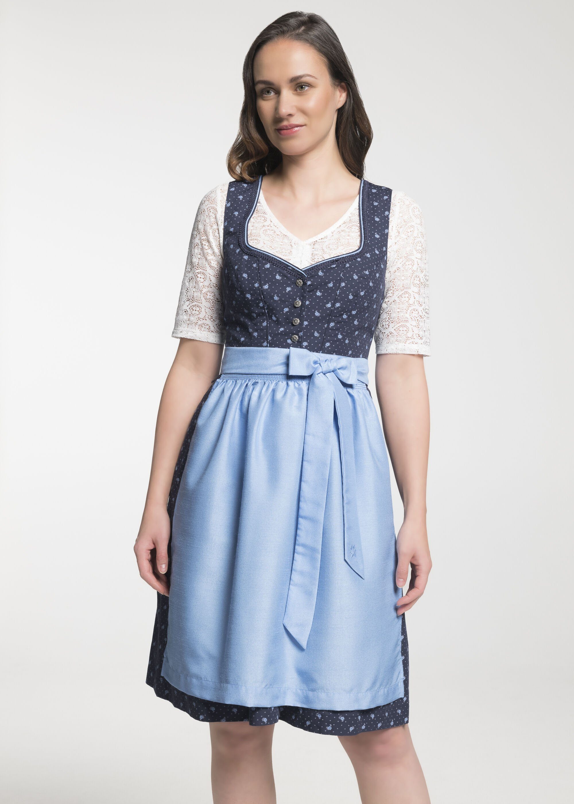 Spieth & Wensky Dirndl TG-Daiding (1-tlg) mit Metallknöpfe