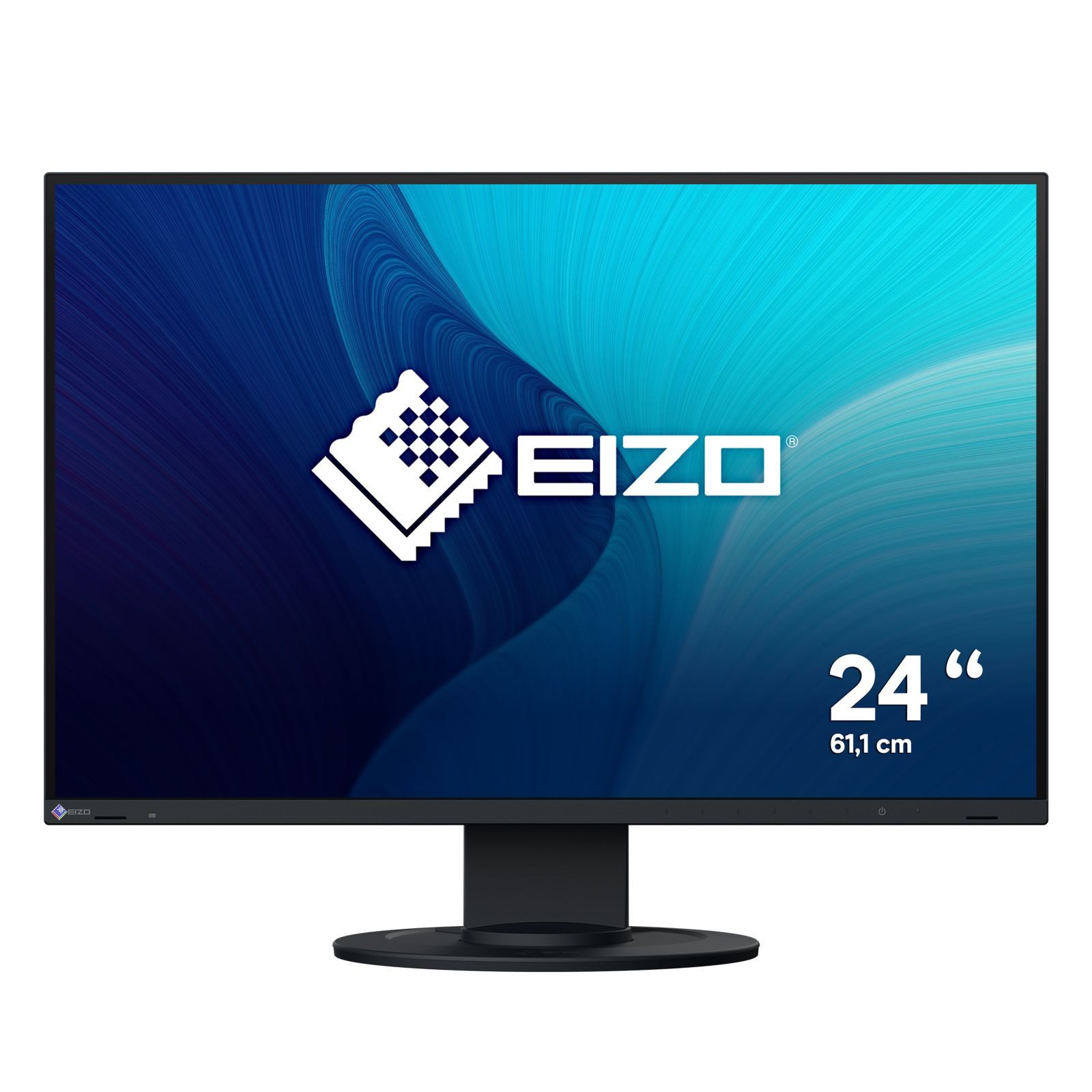 Eizo FlexScan EV2410R, 61,2 cm (24.1), 1920 x 1200 Pixel, WUXGA, LCD, 5 ms TFT-Monitor (1920 x 1200 px, WUXGA, 5 ms Reaktionszeit, 60 Hz, IPS, Lautsprecher, HDCP, Kopfhörerbuchse, Pivot, Höhenverstellbar)