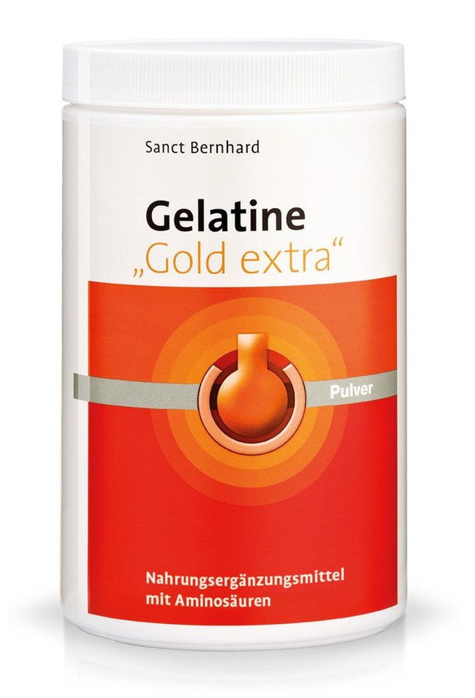 Sanct Bernhard Sanct Bernhard Gelatine Gold extra – 525 g-Dose Pulver