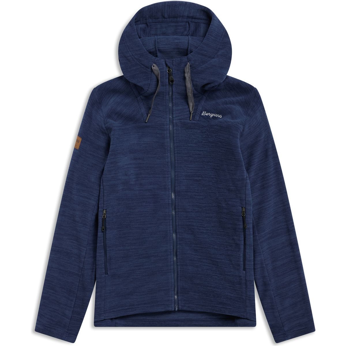 Bergans Fleecejacke Hareid Fleece Hood Jacket Men Eine vielseitige, warme Fleecejacke für Outdoor-Aktivitäten und den